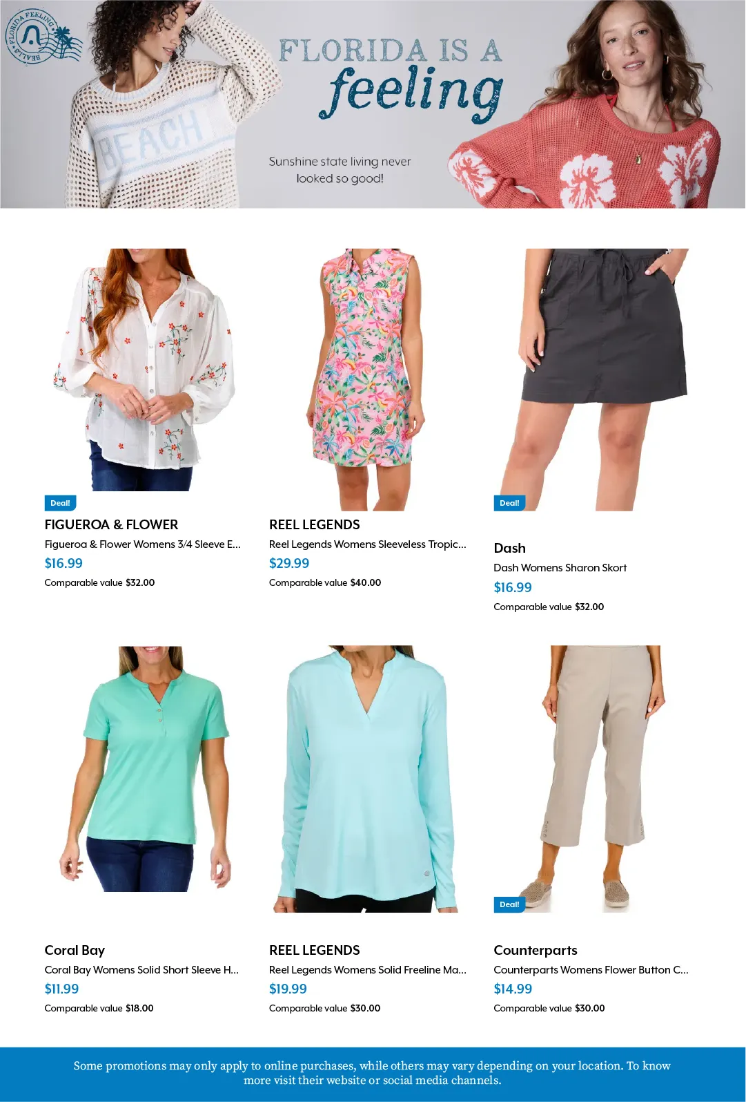 Weekly promotion  Bealls Florida Sales spanning from April 9 to April 30 2026 - Page 4 for Catalogue 365