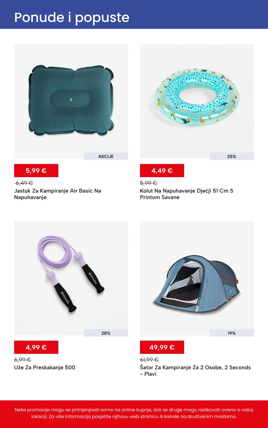 Katalog Decathlon od 17. lipnja do 1. srpnja 2026. - Pregled Stranica 5
