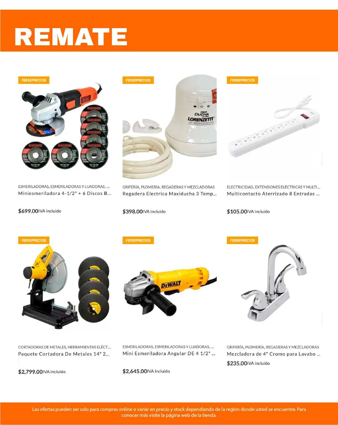 Catálogo de Ferreteria Calzada Ofertas 9 de abril al 30 de abril 2026 - Pagina 4