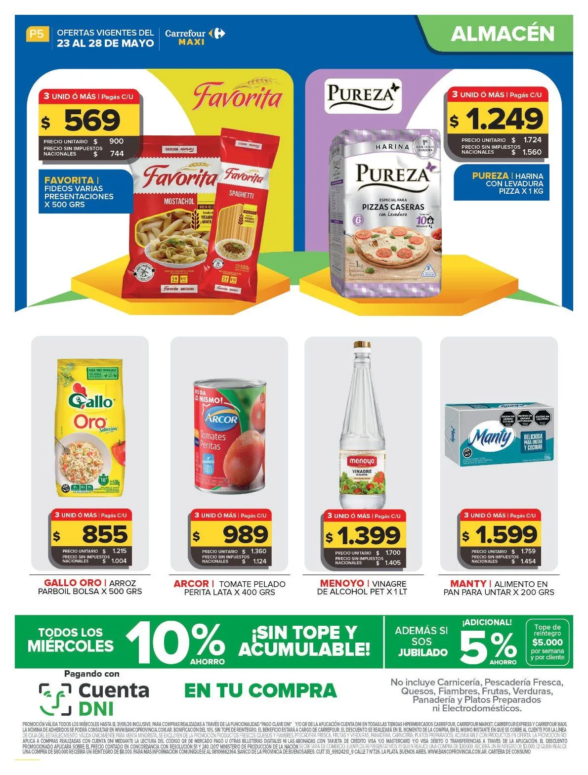 Ofertas de Ofertas Carrefour Maxi  22 de mayo al 28 de mayo 2026 - Página 5 del catálogo