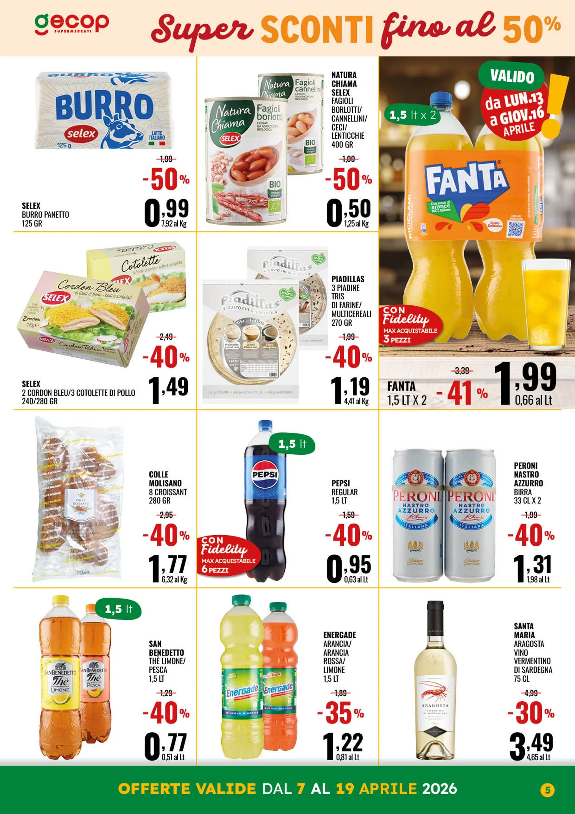  Volantini Gecop da 7 aprile a 19 aprile di 2026 - Pagina del volantino 5