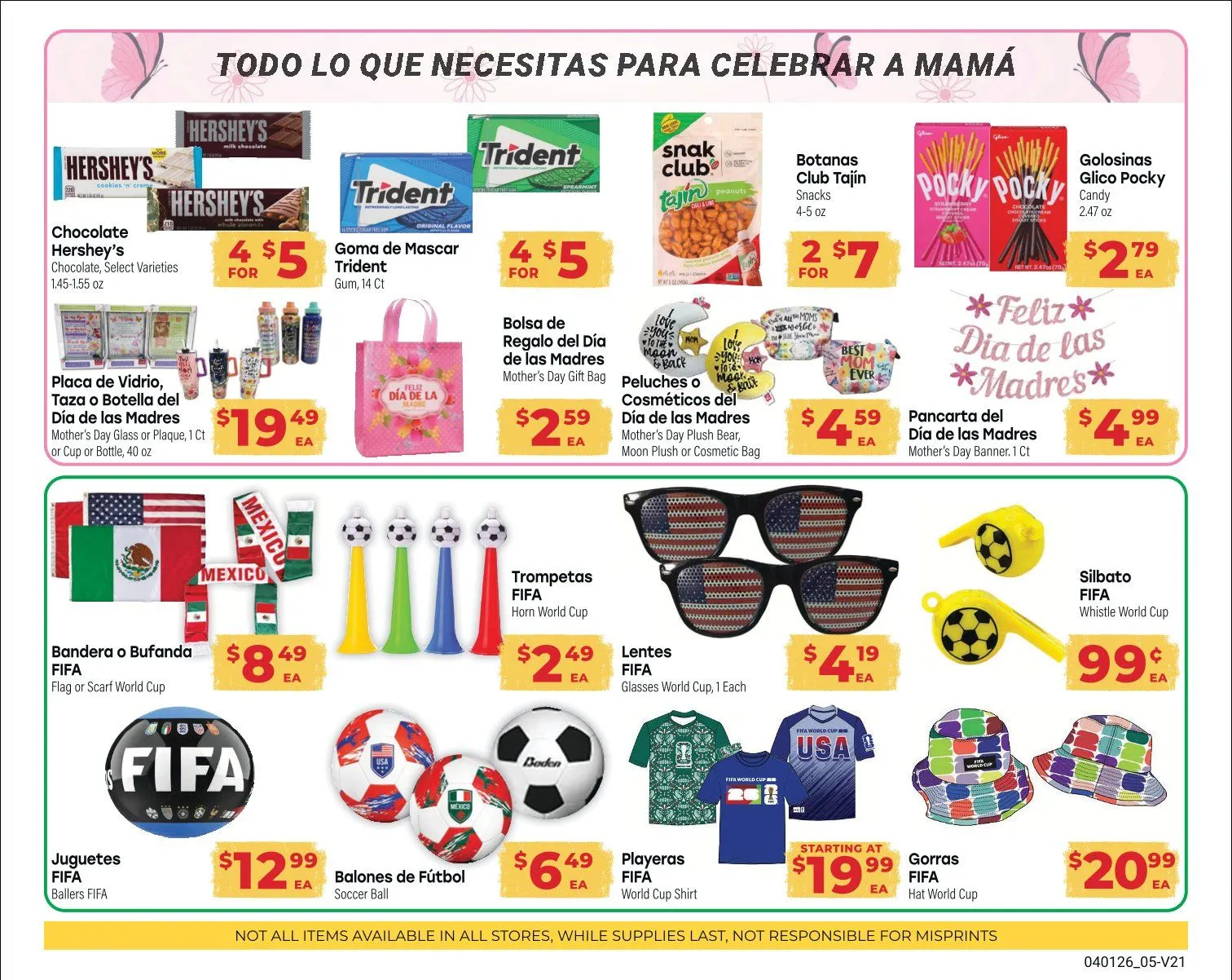 Weekly promotion El Rancho Sales spanning from April 1 to April 28 2026 - Page 5 for Catalogue 365
