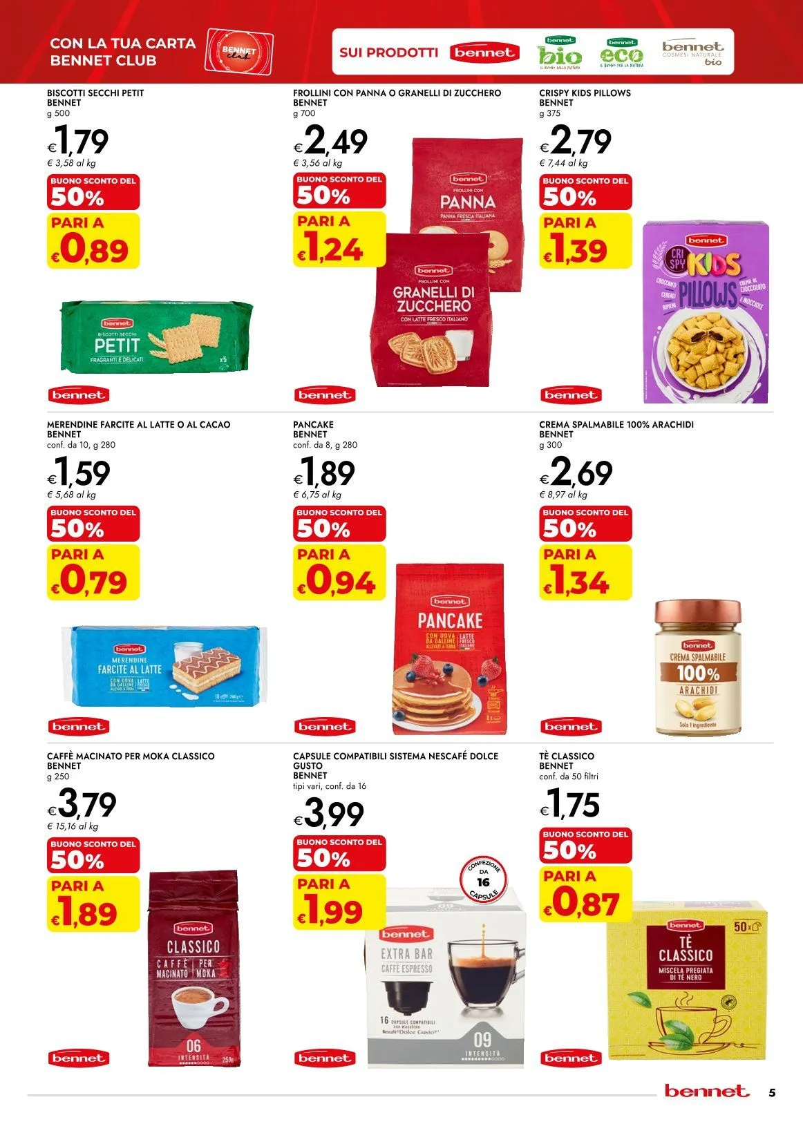 Volantini bennet da 22 gennaio a 4 febbraio di 2026 - Pagina del volantino 5