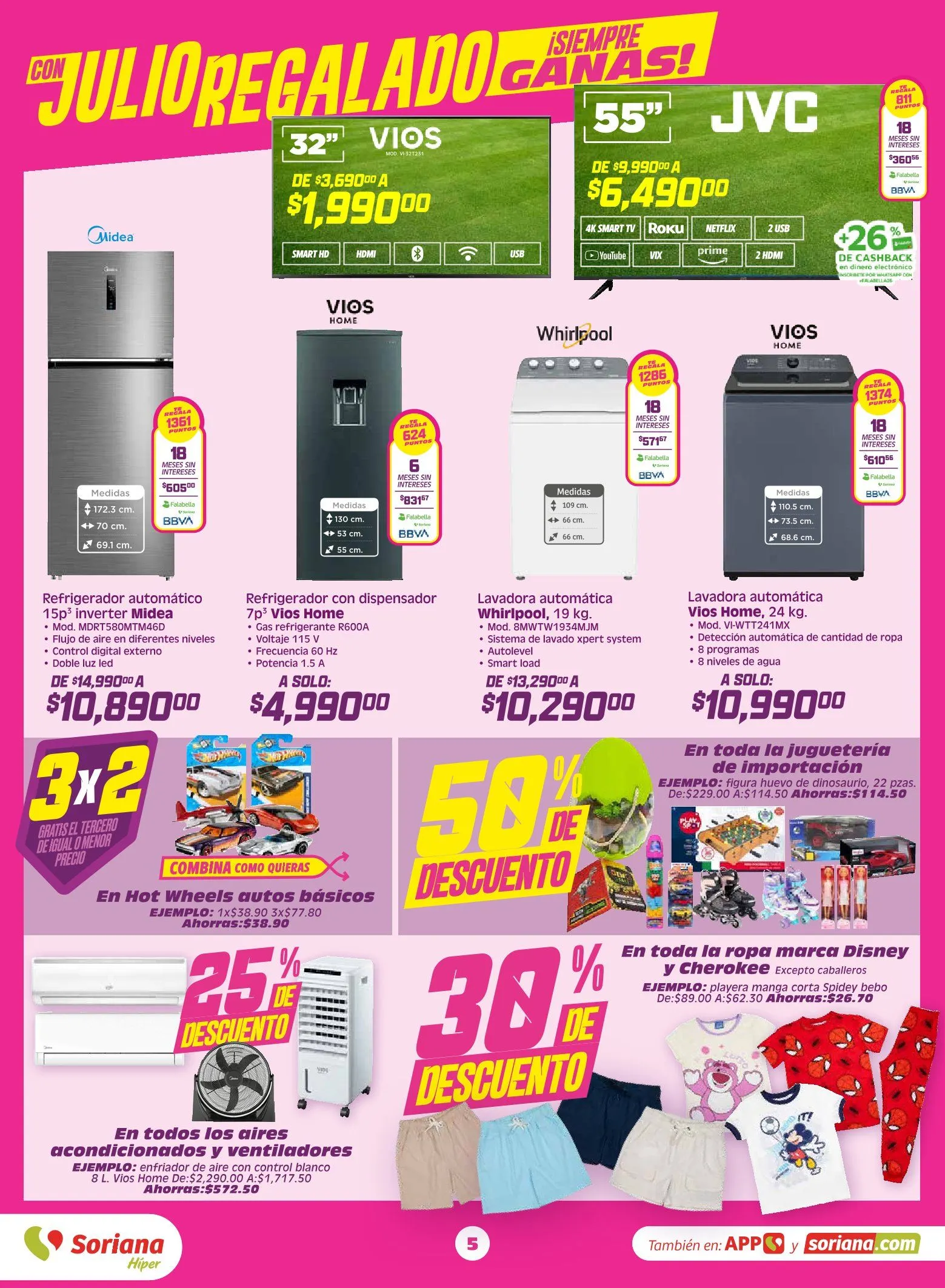 Catálogo de Soriana Ofertas 19 de junio al 25 de junio 2026 - Pagina 5