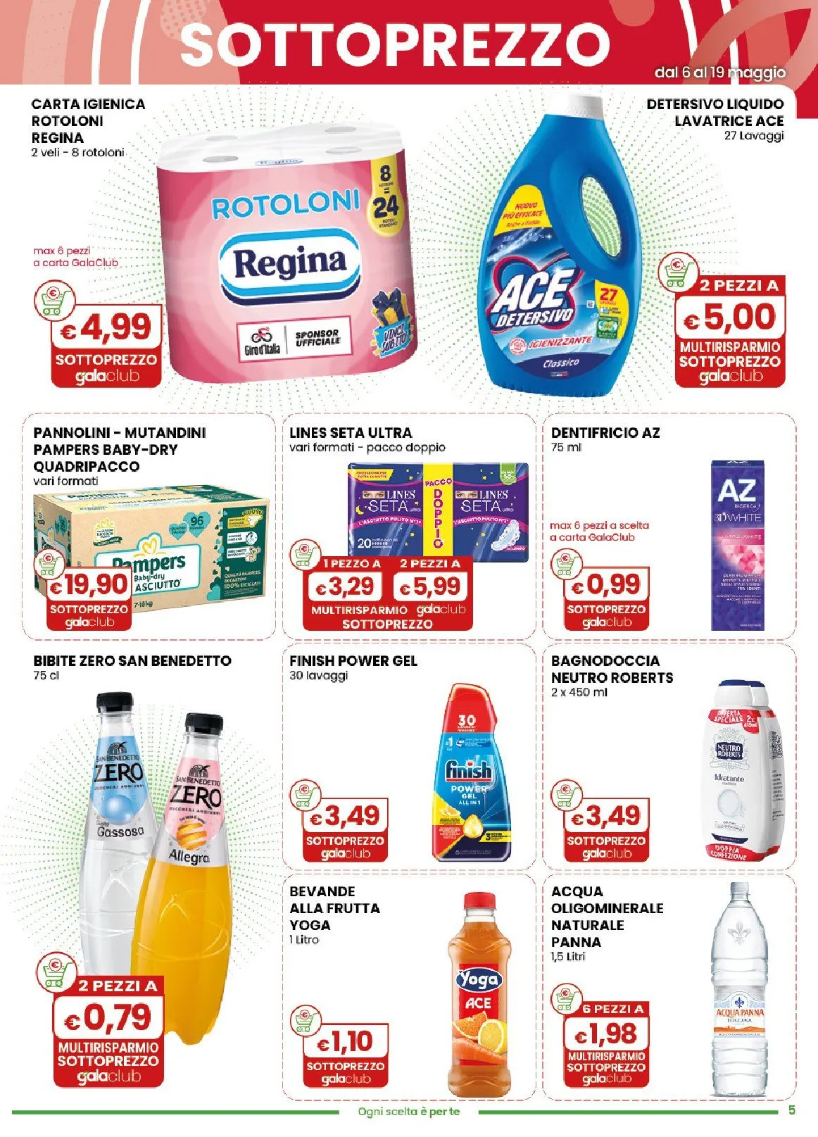  Volantini Gala Supermercati da 6 maggio a 19 maggio di 2026 - Pagina del volantino 5