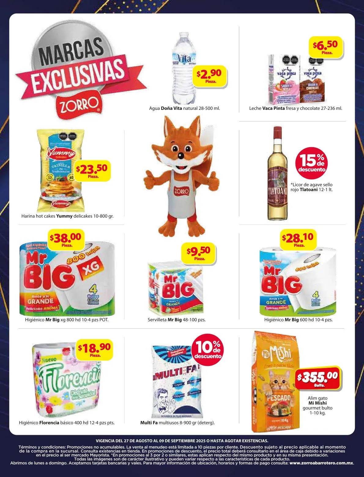 Catálogo de Zorro Ofertas 27 de agosto al 9 de septiembre 2025 - Pagina 5