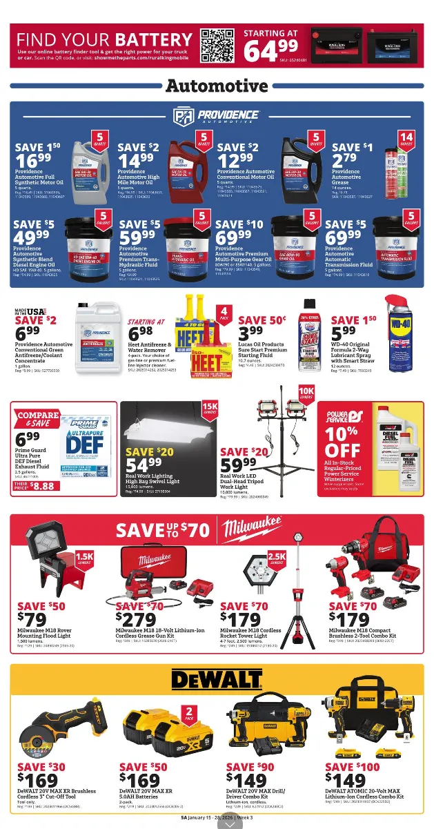 Weekly ad Rural King Sales from January 15 to January 28 2026 - Page 5