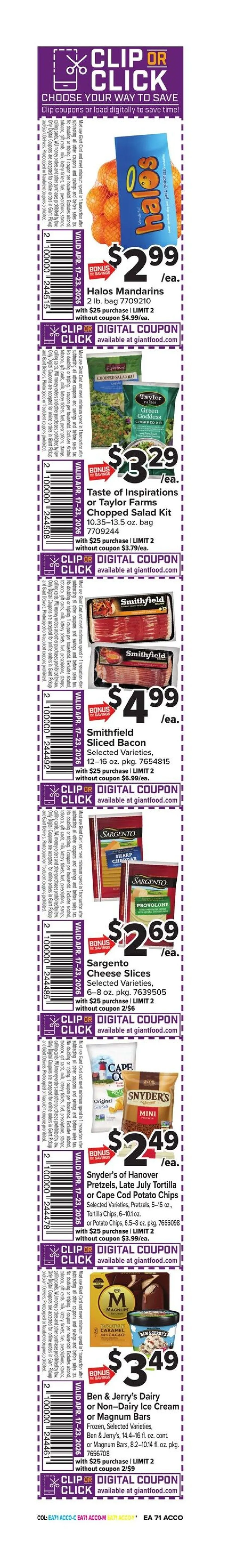 Weekly ad  Giant Food Sales from April 17 to April 23 2026 - Page 5