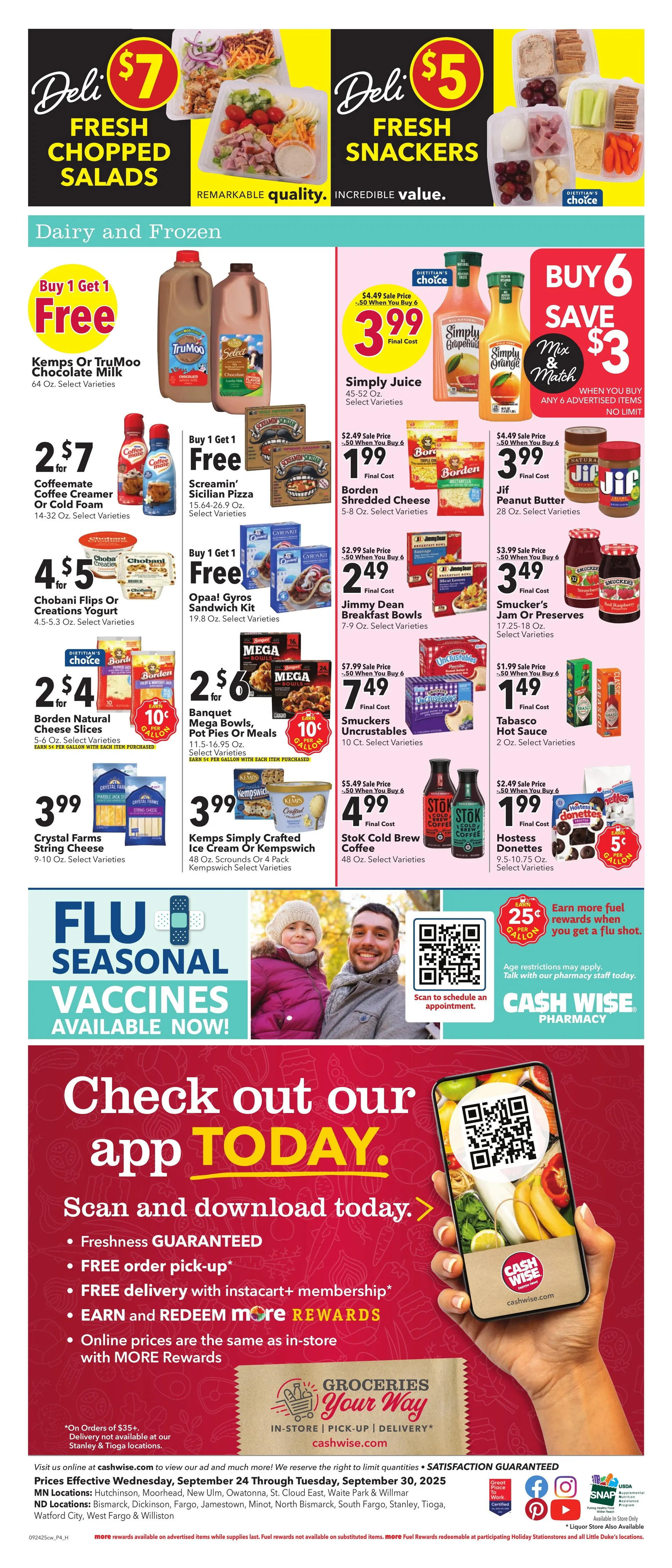 Weekly ad Cash Wise Sales from September 24 to October 1 2025 - Page 4