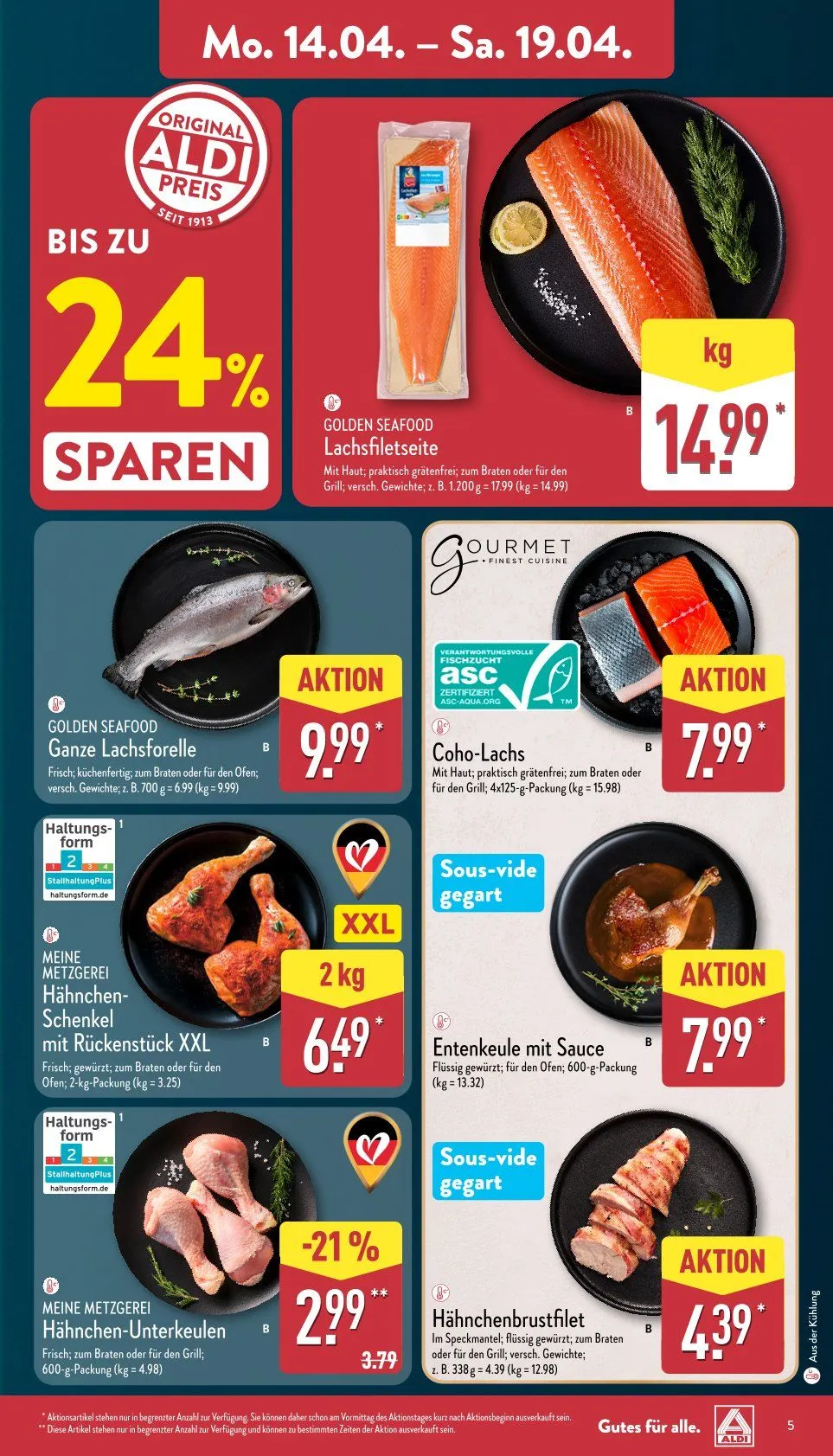 ALDI Aktuell Angebote von 14. April bis 19. April 2025 - Prospekt seite 5