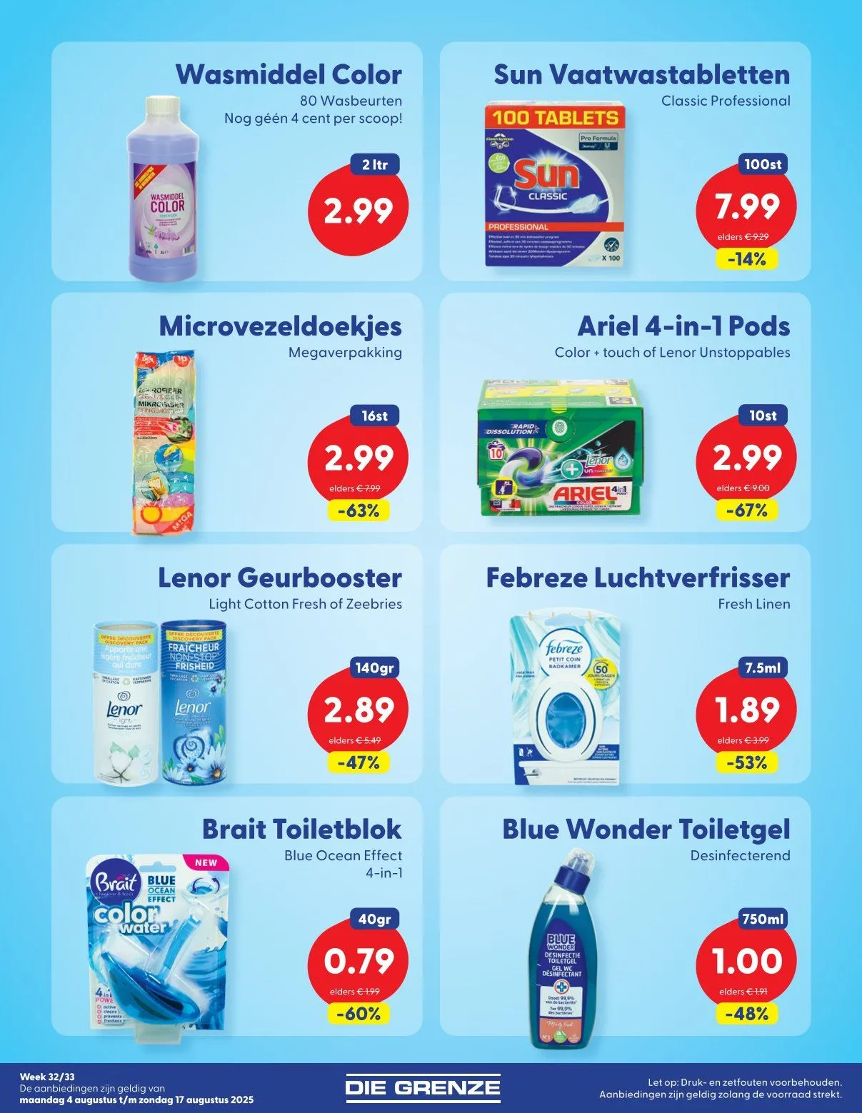 Die Grenze Aanbiedingen van 4 augustus tot 17 augustus 2025 - Folder pagina 6