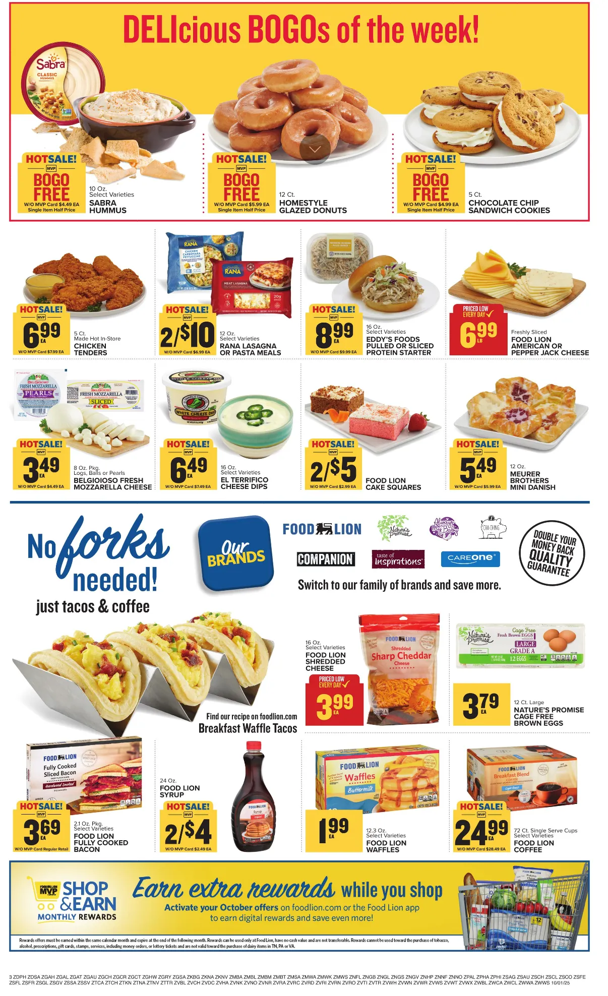 Weekly promotion Food Lion Sales spanning from October 1 to October 7 2025 - Page 5 for Catalogue 365