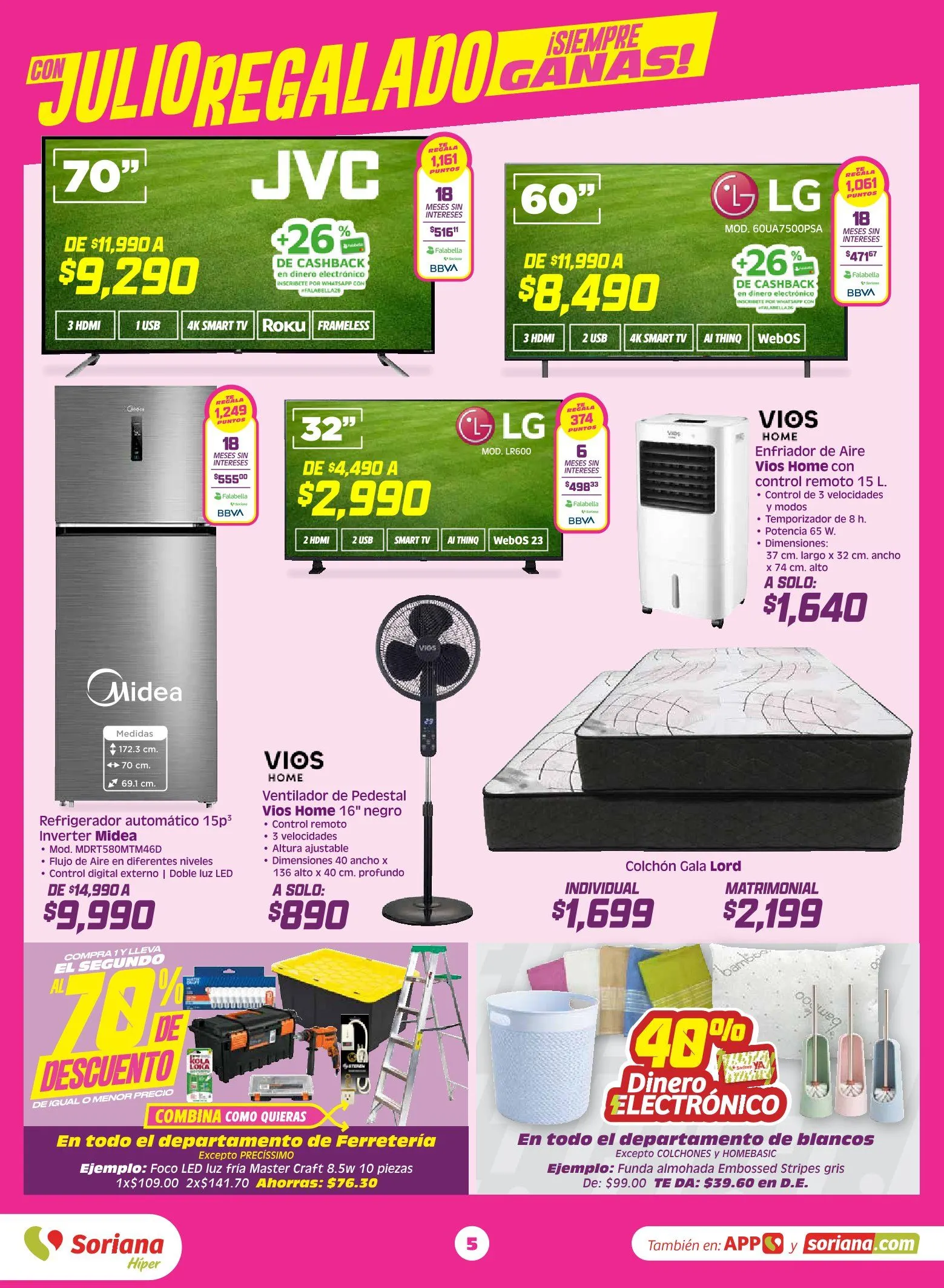 Catálogo de Soriana Ofertas 26 de junio al 2 de julio 2026 - Pagina 5