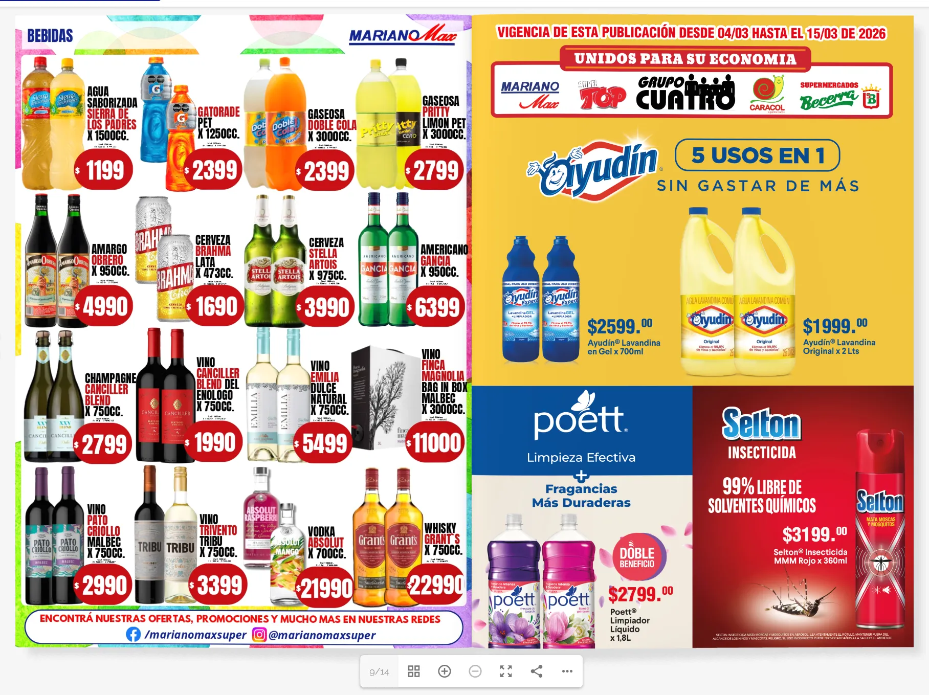 Ofertas de Ofertas Mariano Max - Últimos catálogos 3 de marzo al 16 de marzo 2026 - Página 5 del catálogo