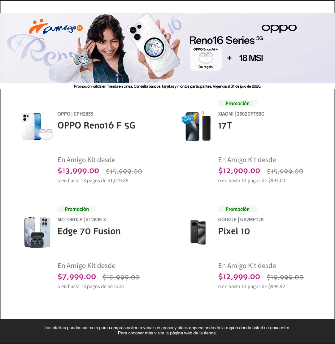 Catálogo de Telcel Ofertas 16 de julio al 3 de agosto 2026 - Pagina 4