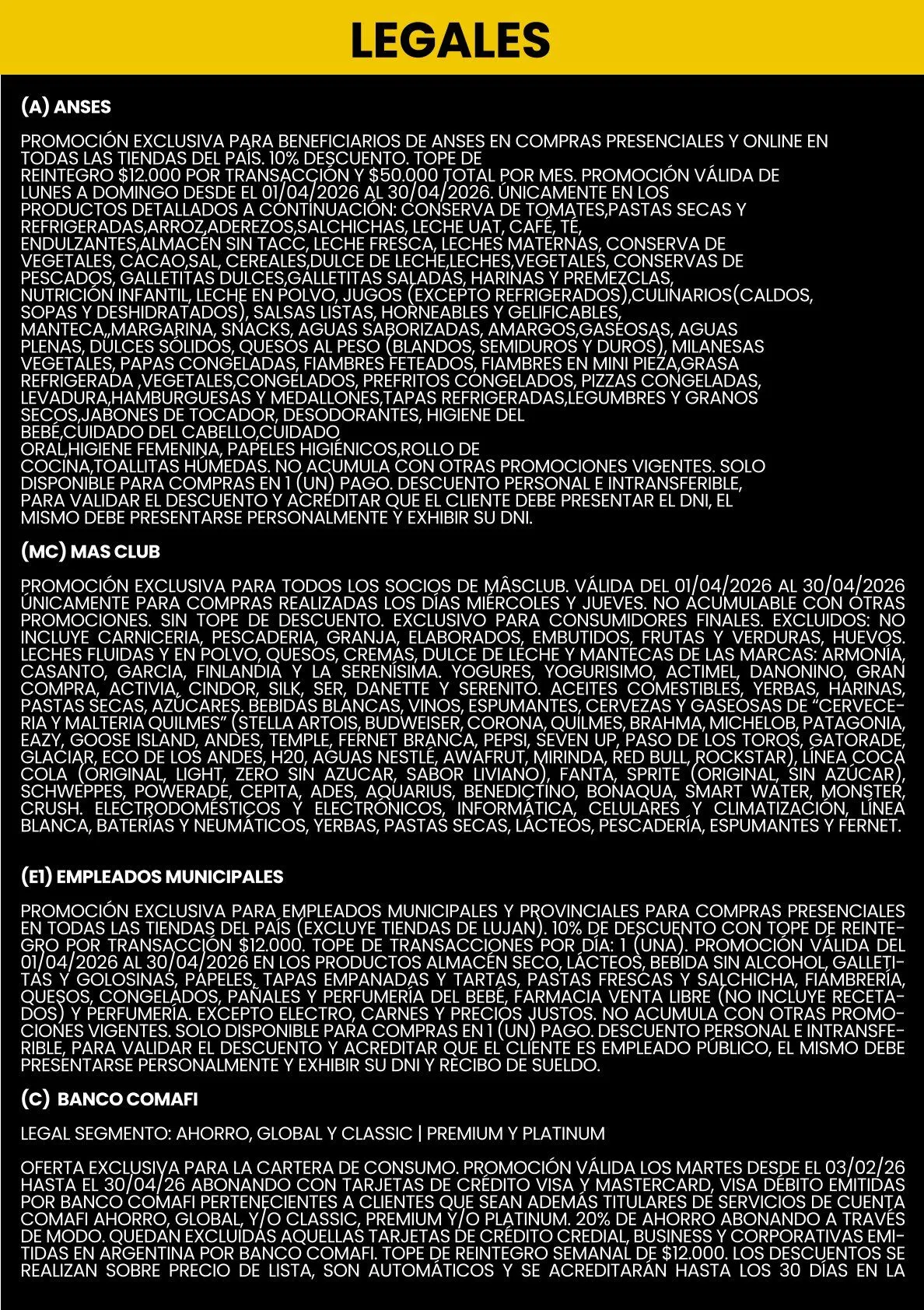 Ofertas de Changomas Ofertas 7 de abril al 13 de abril 2026 - Página 5 del catálogo