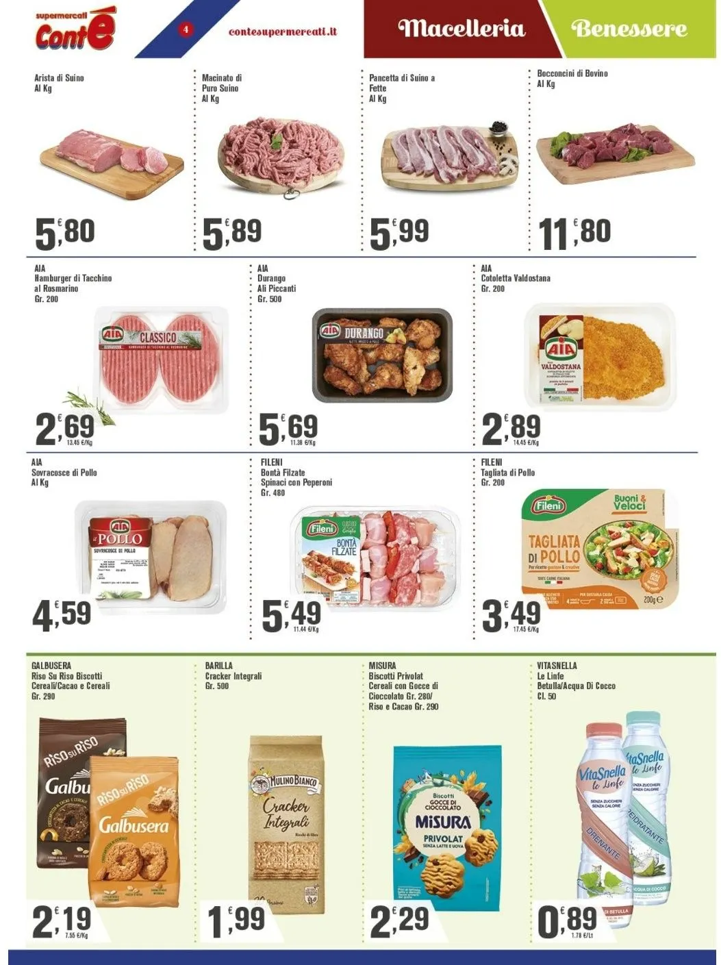 Volantini Conte Supermercati da 21 agosto a 31 agosto di 2025 - Pagina del volantino 5