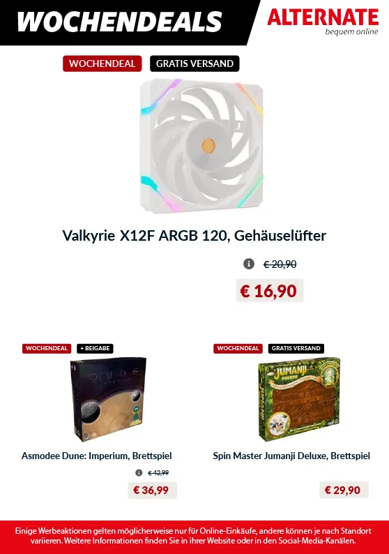 Alternate Deals & Rabatte von 13. März bis 27. März 2025 - Prospekt seite 8