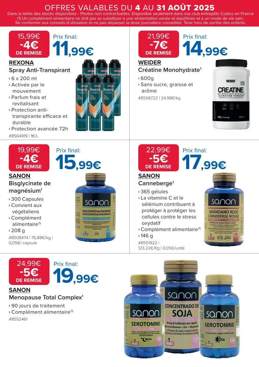 Catalogues Costco du 4 août au 31 août 2025 - Catalogue page 5