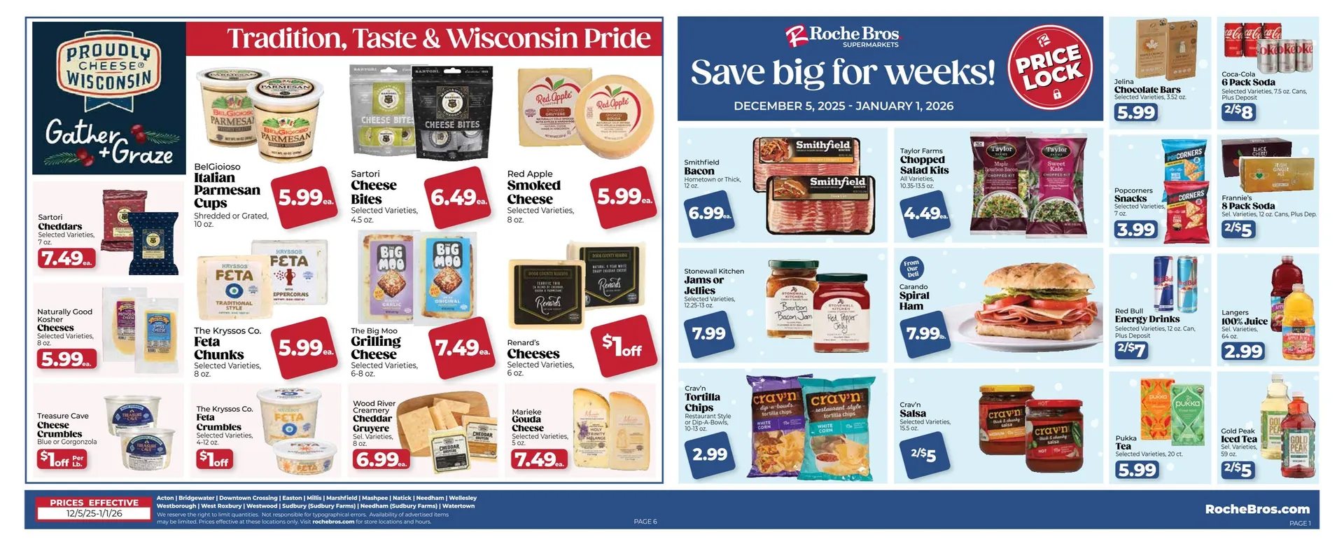 Weekly ad Roche Bros. Sales from December 26 to January 1 2026 - Page 5
