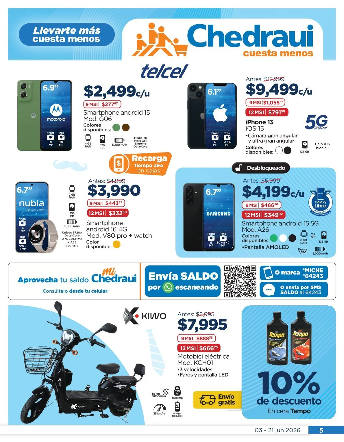 Catálogo de Chedraui Ofertas 3 de junio al 21 de junio 2026 - Pagina 5