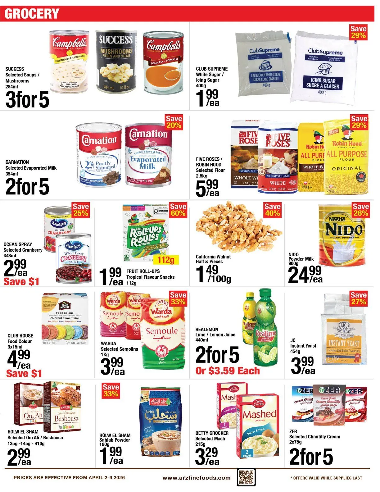 Arz Fine Foods Sales from April 2 to April 9 2026 - flyer page 5