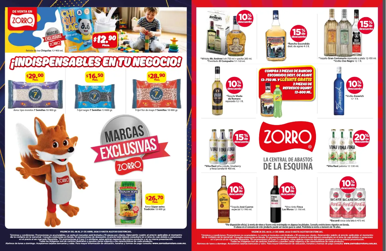 Catálogo de Zorro Ofertas 21 de abril al 9 de mayo 2026 - Pagina 5