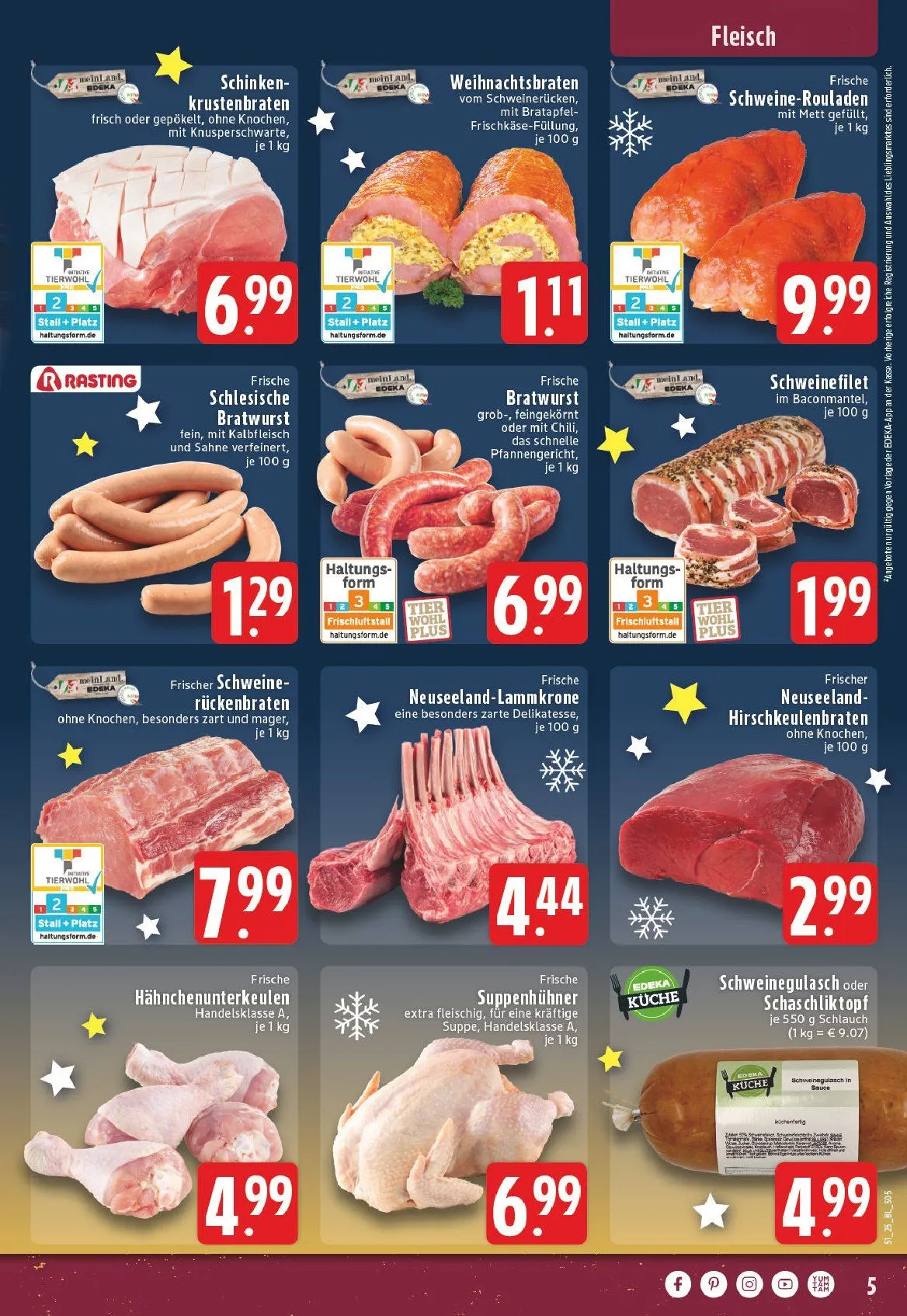 Edeka Angebote von 13. Dezember bis 20. Dezember 2025 - Prospekt seite 5