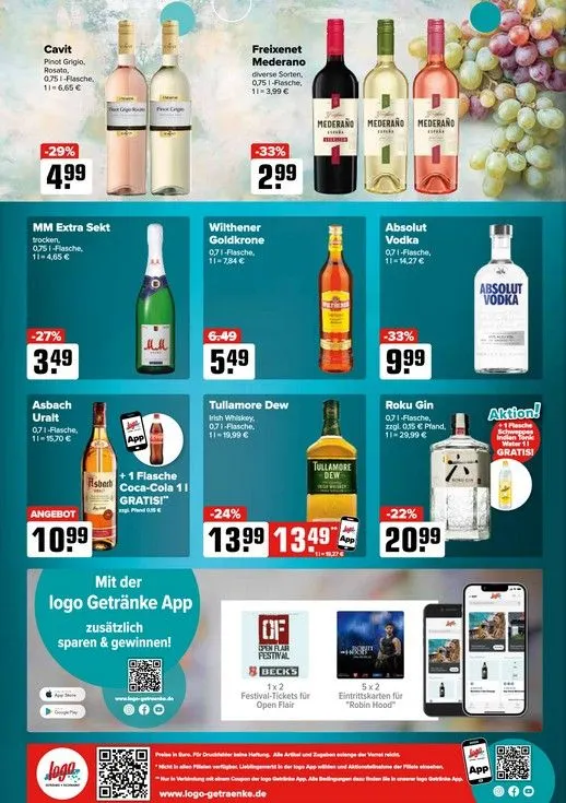 Logo Getränkemarkt Prospekte von 20. Juli bis 26. Juli 2025 - Prospekt seite 4