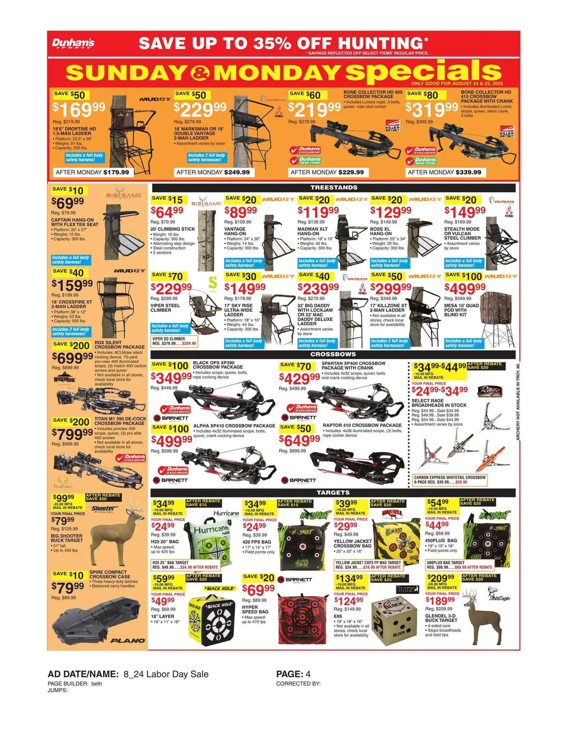 Weekly ad Dunham's Sports Sales from August 23 to August 28 2025 - Page 5