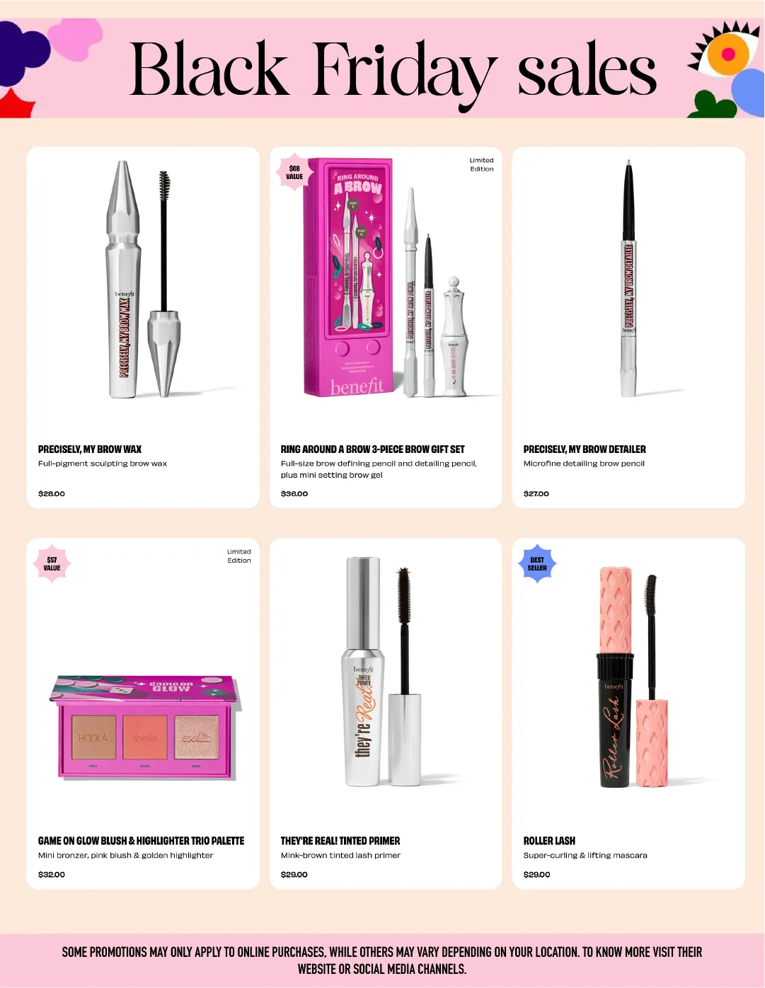 Weekly ad Benefits Cosmetics Sales from November 25 to December 6 2025 - Page 4