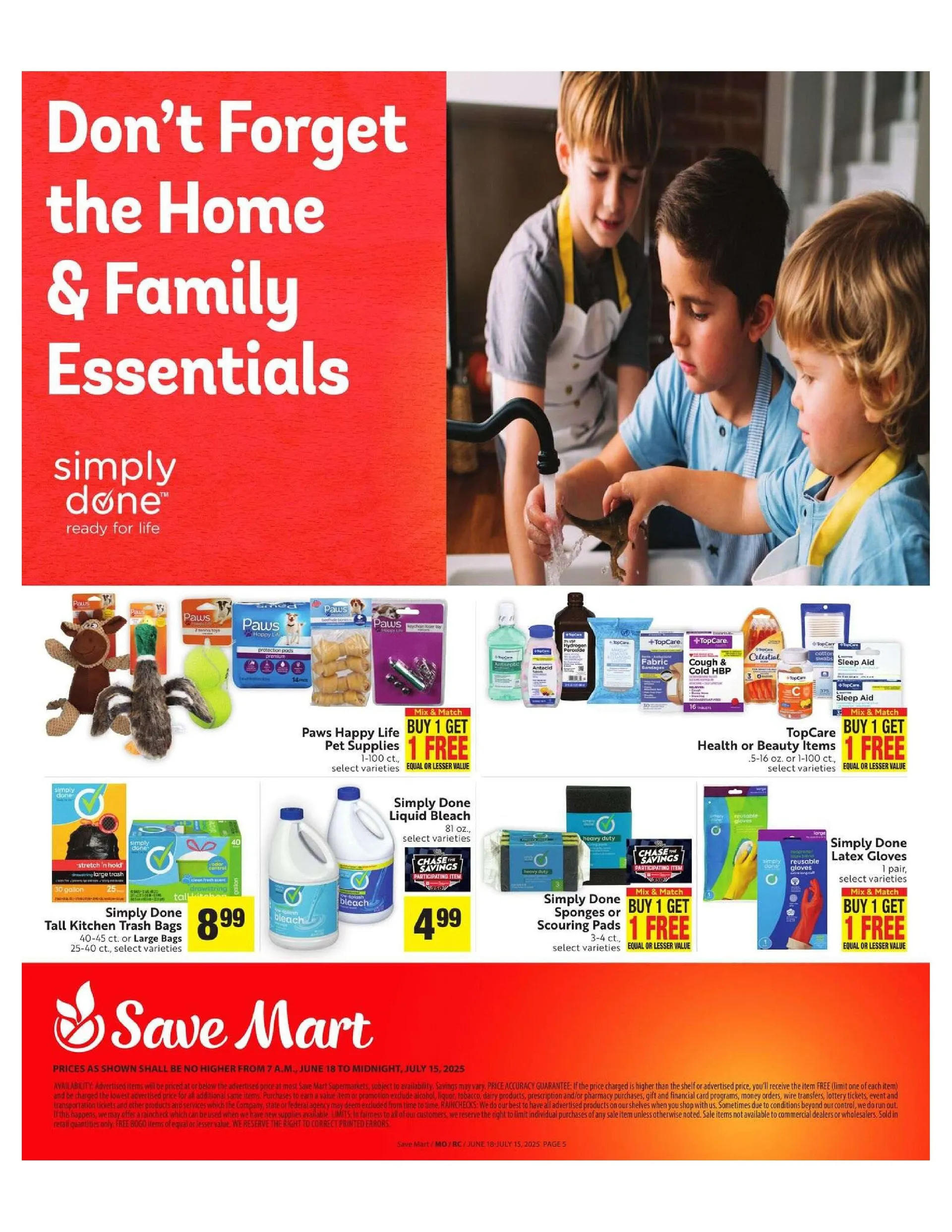 Weekly ad Save Mart Deals from June 18 to July 15 2025 - Page 5