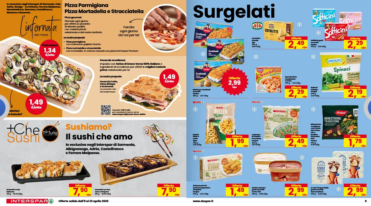 Volantini Interspar da 8 aprile a 23 aprile di 2026 - Pagina del volantino 5
