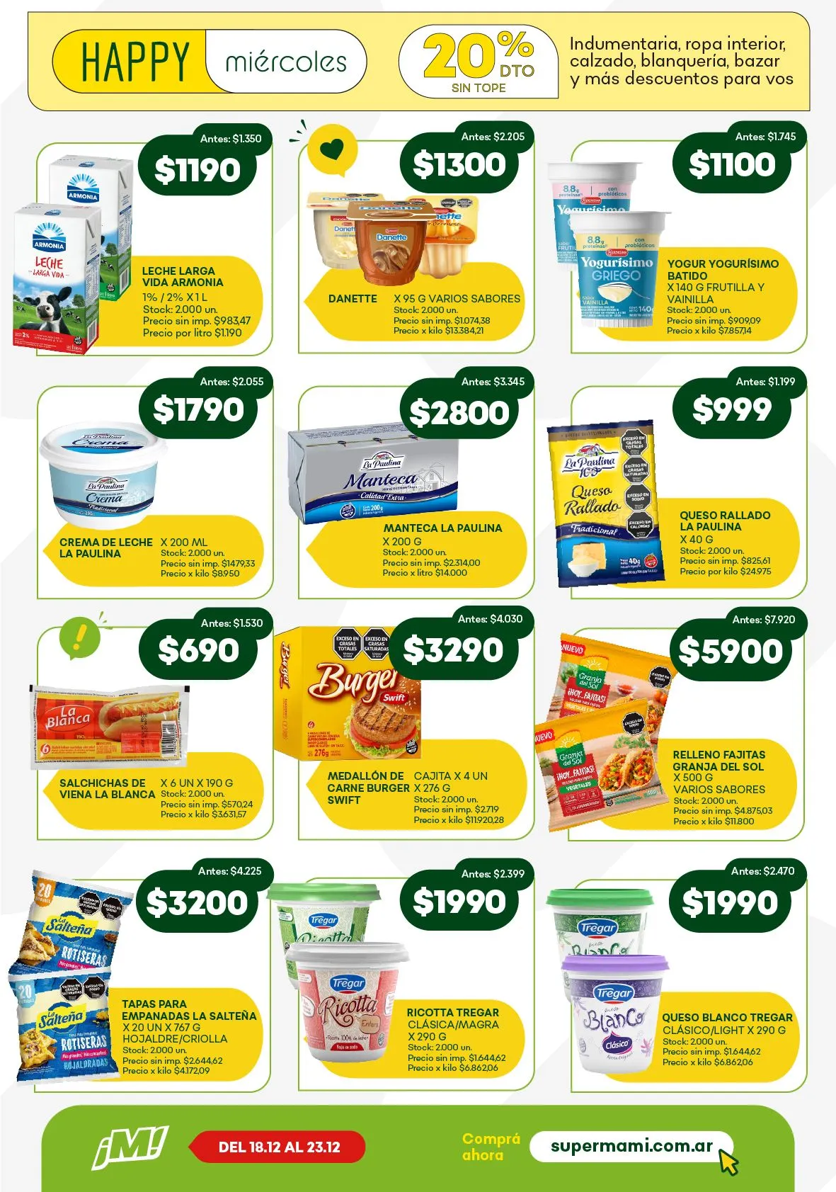 Ofertas de  Super Mami 18 de diciembre al 23 de diciembre 2025 - Página 5 del catálogo