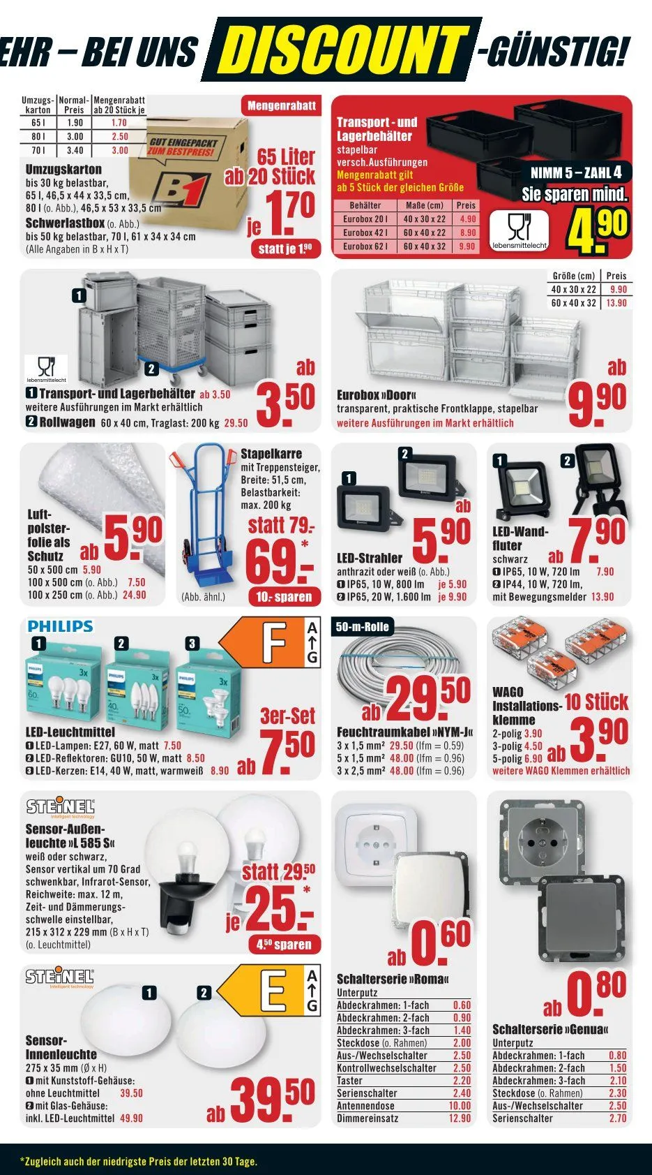 B1 Discount Baumarkt Prospekte von 1. November bis 7. Oktober 2025 - Prospekt seite 5