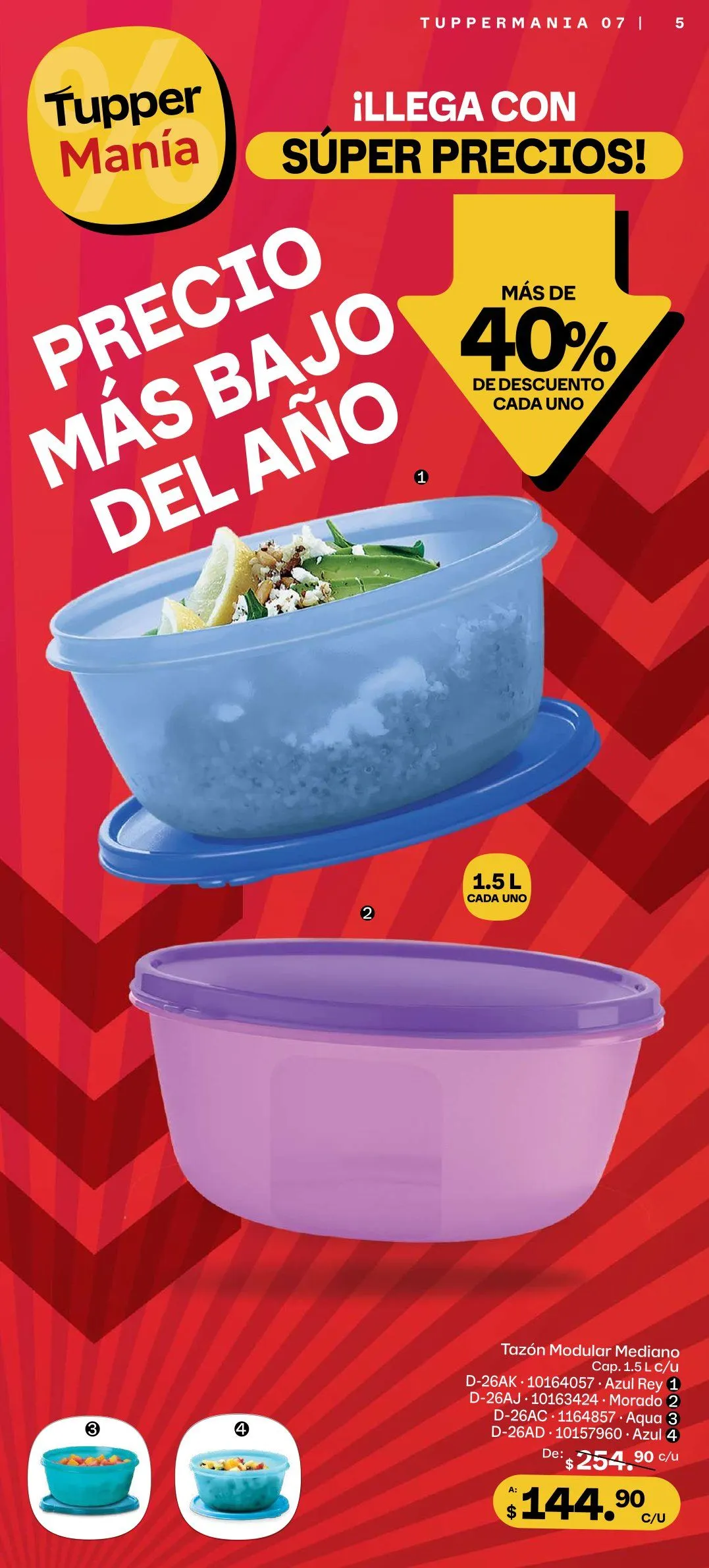 Catálogo de Tupperware catálogos y ofertas 16 de junio al 13 de julio 2025 - Pagina 5