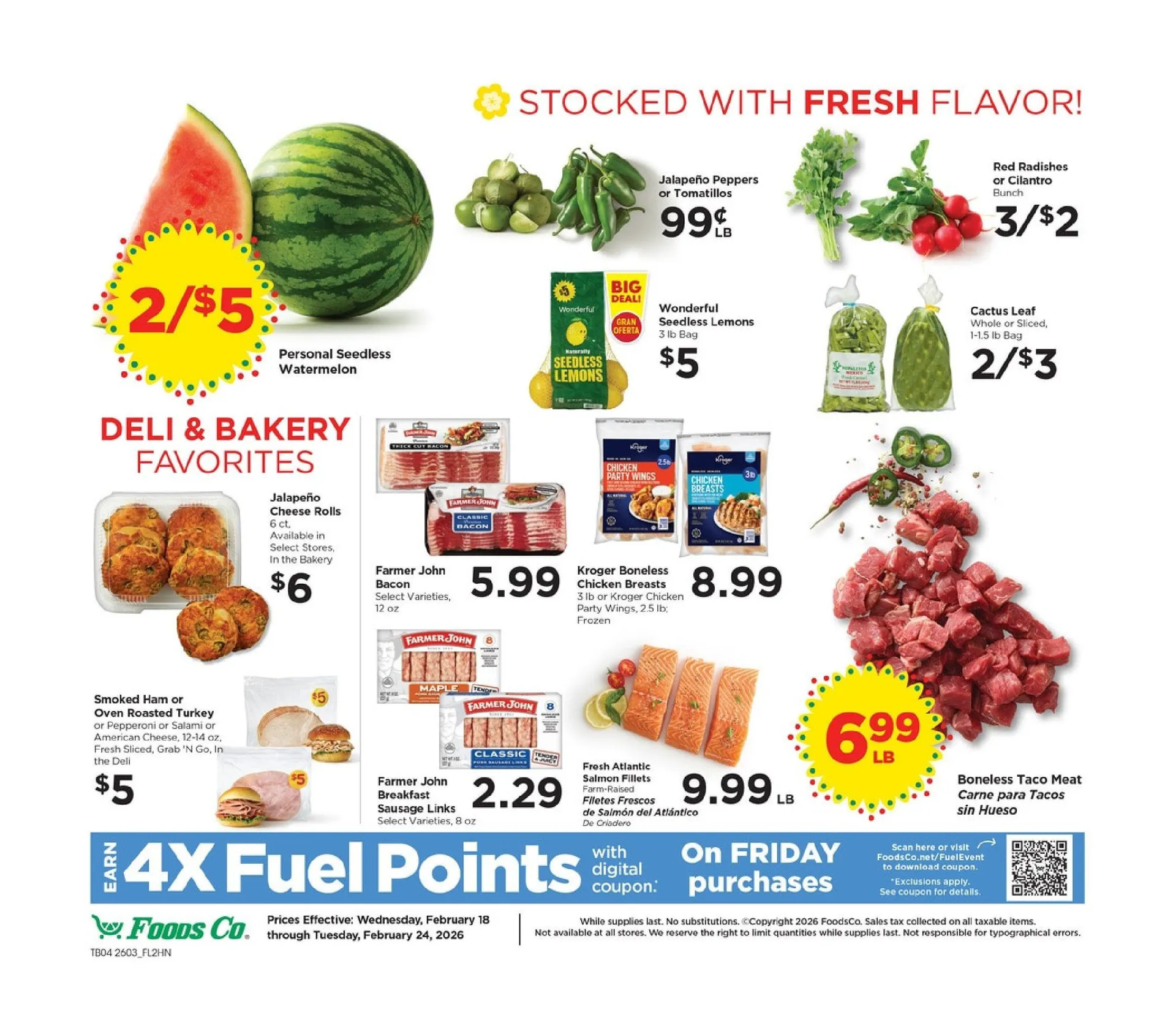 Weekly ad Foods Co Sales from February 18 to February 24 2026 - Page 5