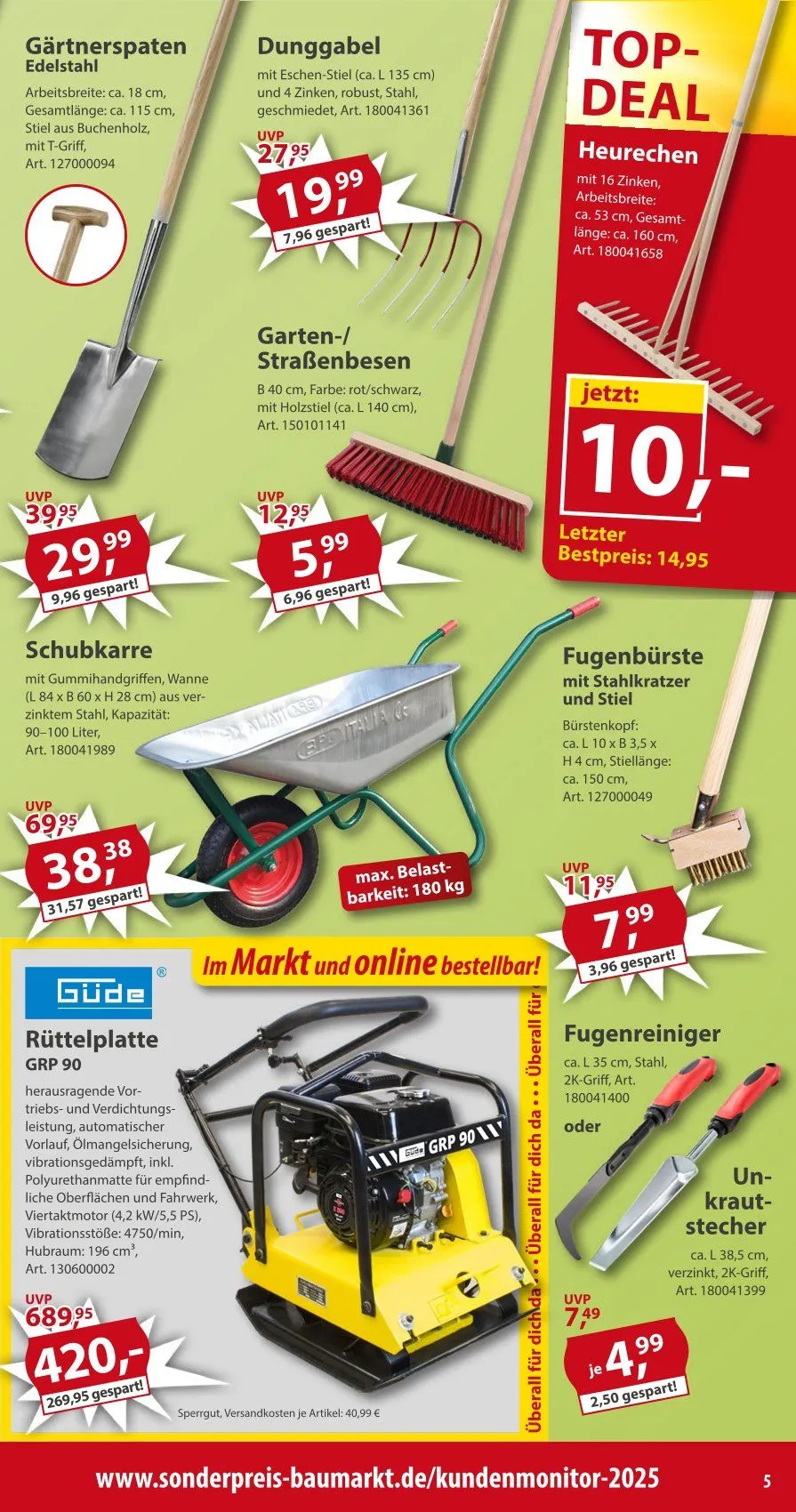 Sonderpreis-Baumarkt Angebote von 30. Mai bis 5. Juni 2026 - Prospekt seite 5