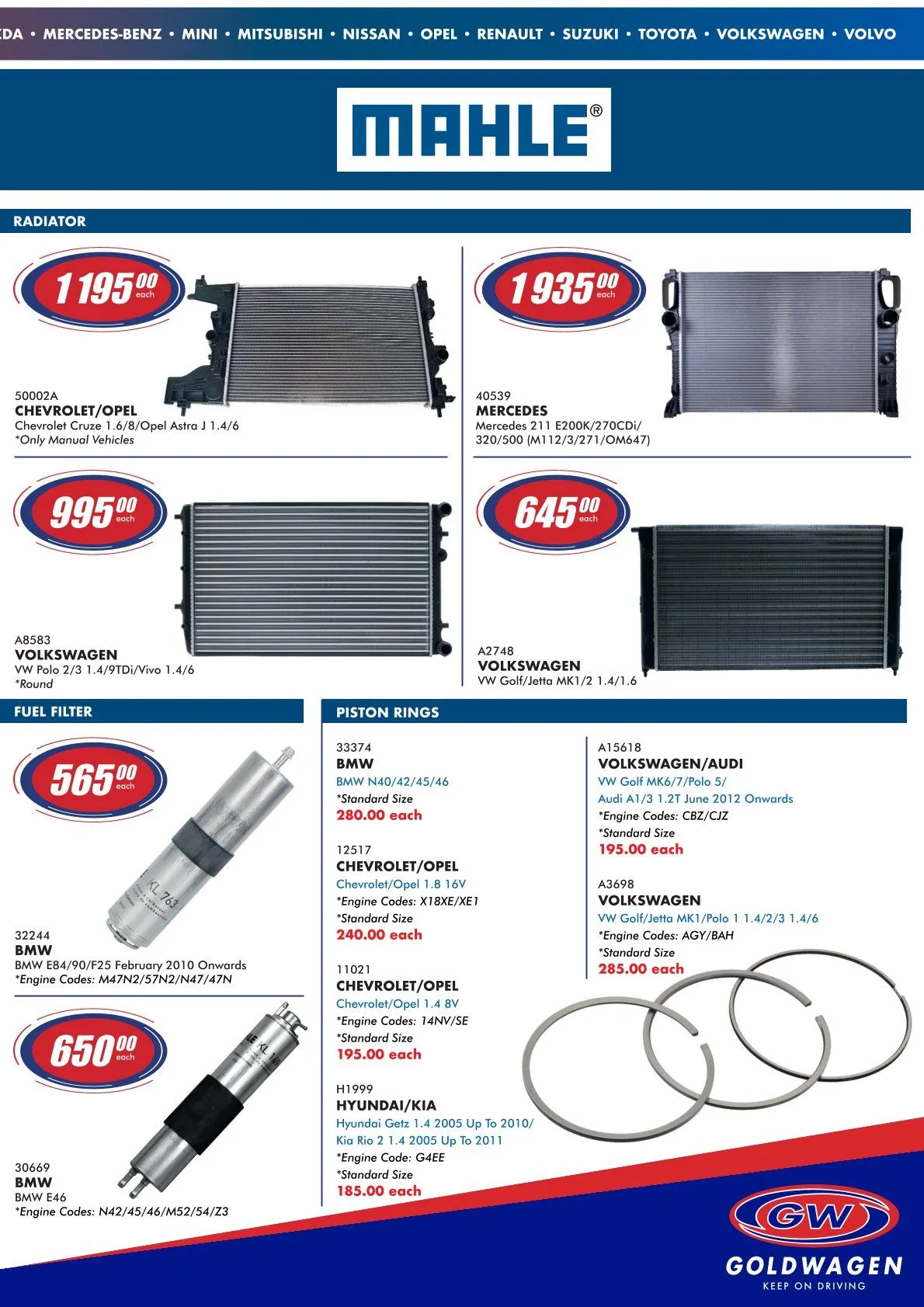 Goldwagen Sales from 1 June to 31 July 2026 - Catalogue Page 5
