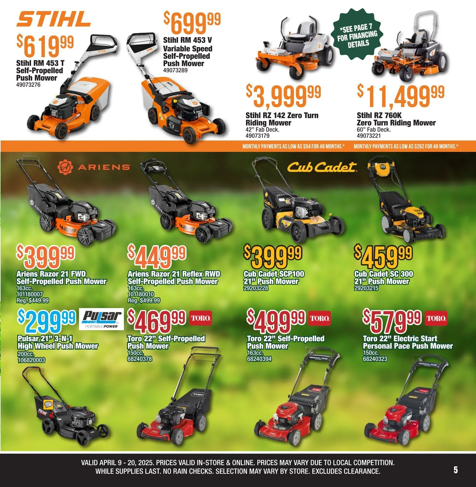 Weekly ad Orscheln Farm and Home Deals from April 17 to April 20 2025 - Page 5