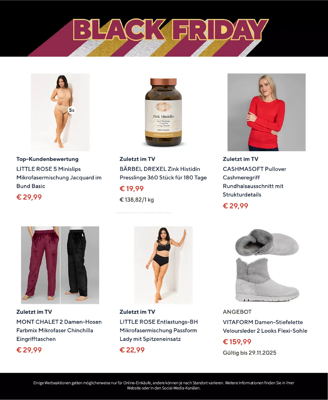 Black Friday von 7. November bis 21. November 2025 - Prospekt seite 4