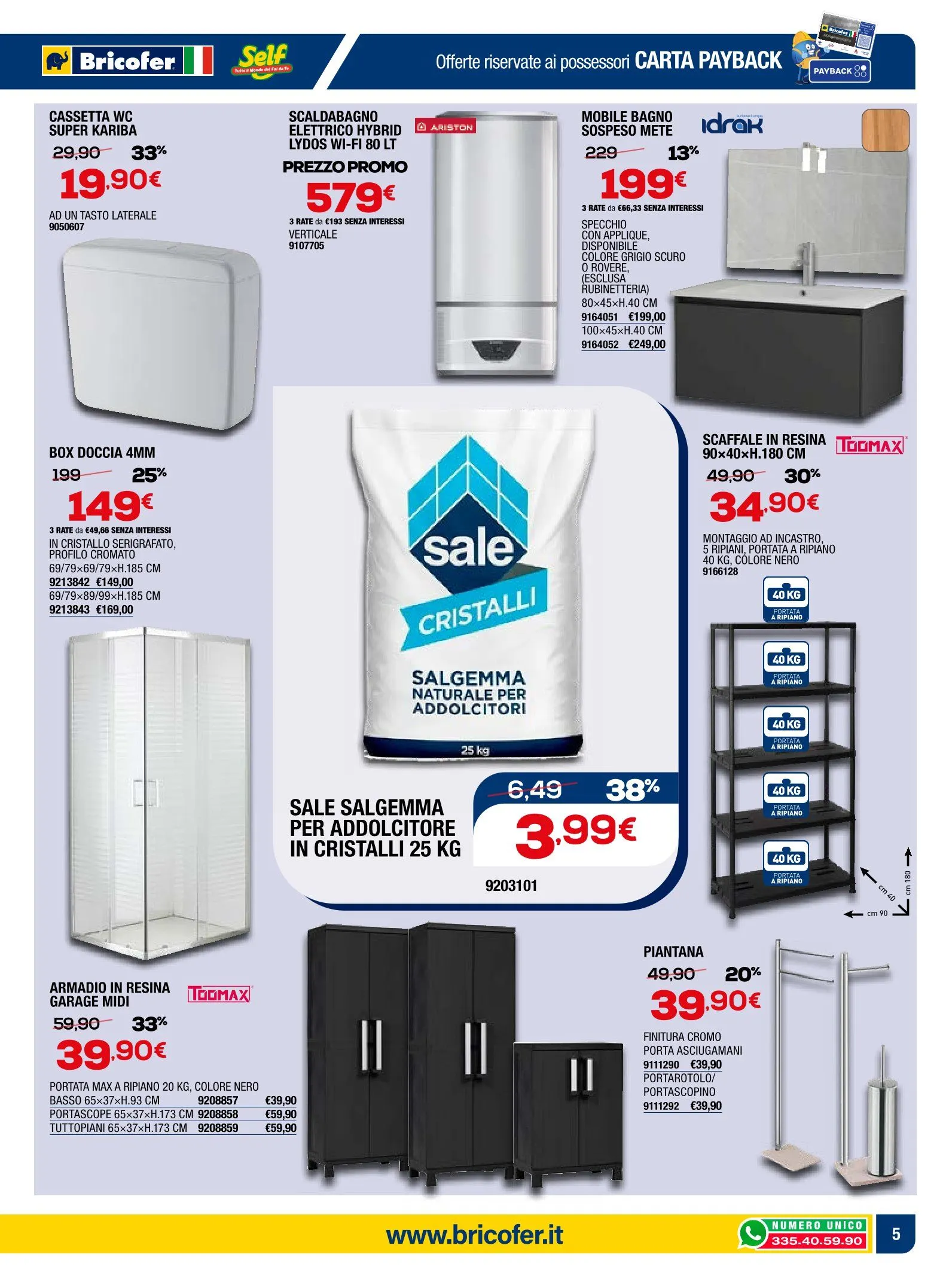 Bricofer IT  Volantino da 11 febbraio a 25 febbraio di 2026 - Pagina del volantino 5