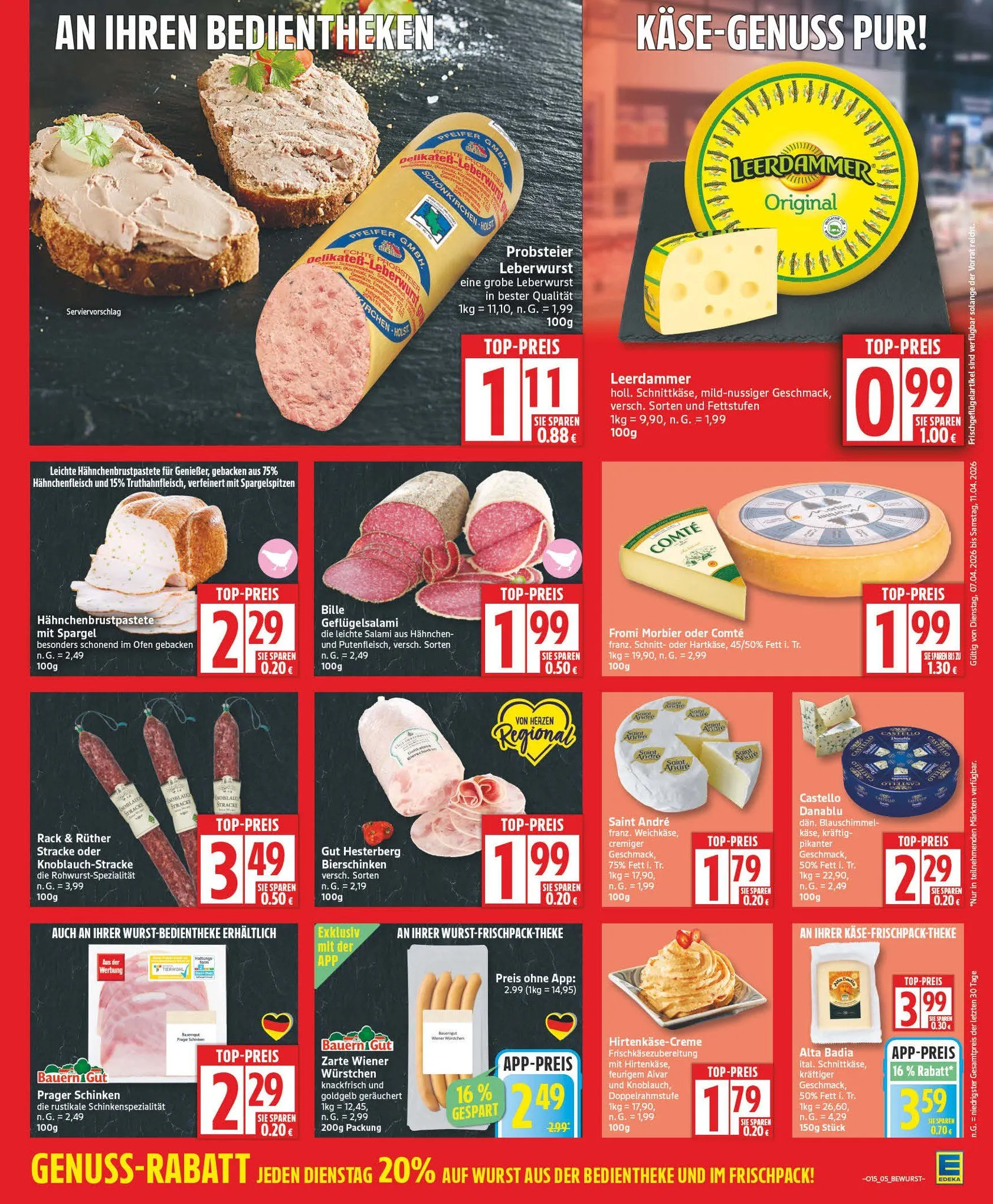 Edeka Prospekte von 7. April bis 11. April 2026 - Prospekt seite 5