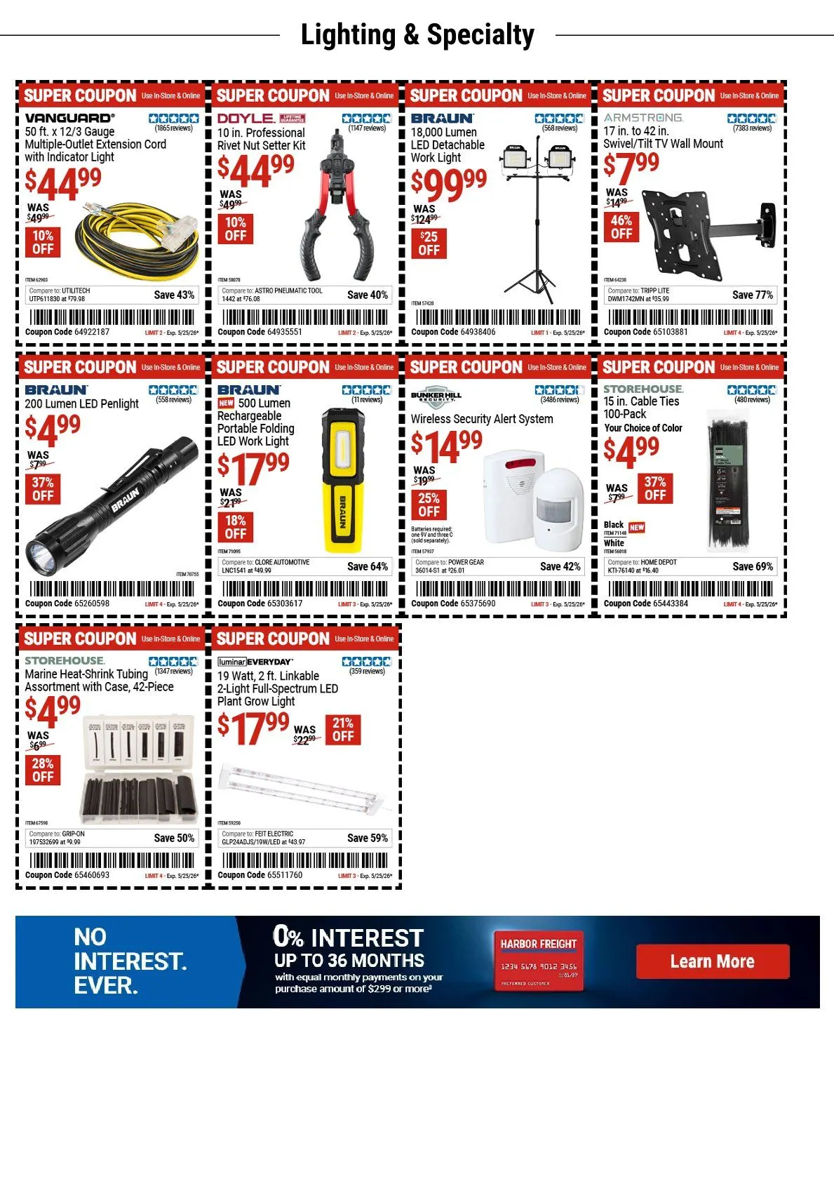 Weekly ad Harbor Freight weekly ads from May 11 to May 25 2026 - Page 5