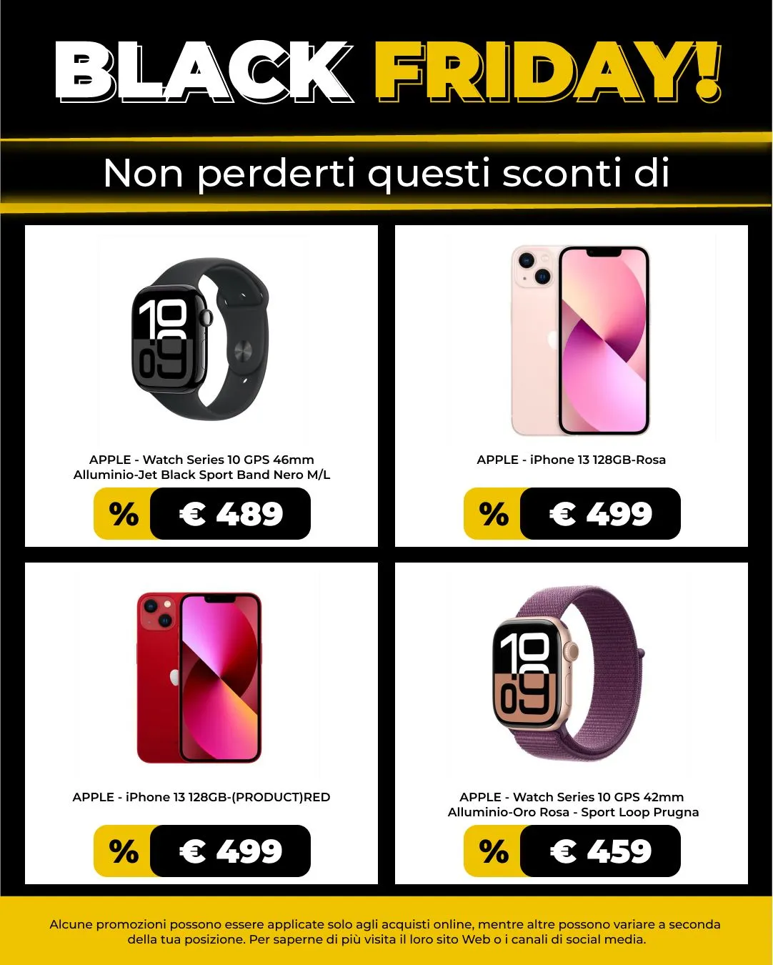 Sconti Black Friday da 14 novembre a 30 novembre di 2024 - Pagina del volantino 4