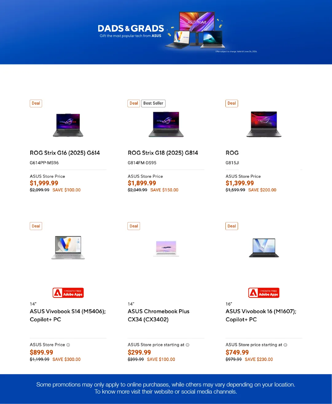 Weekly ad  Asus Sales from June 19 to July 8 2026 - Page 4