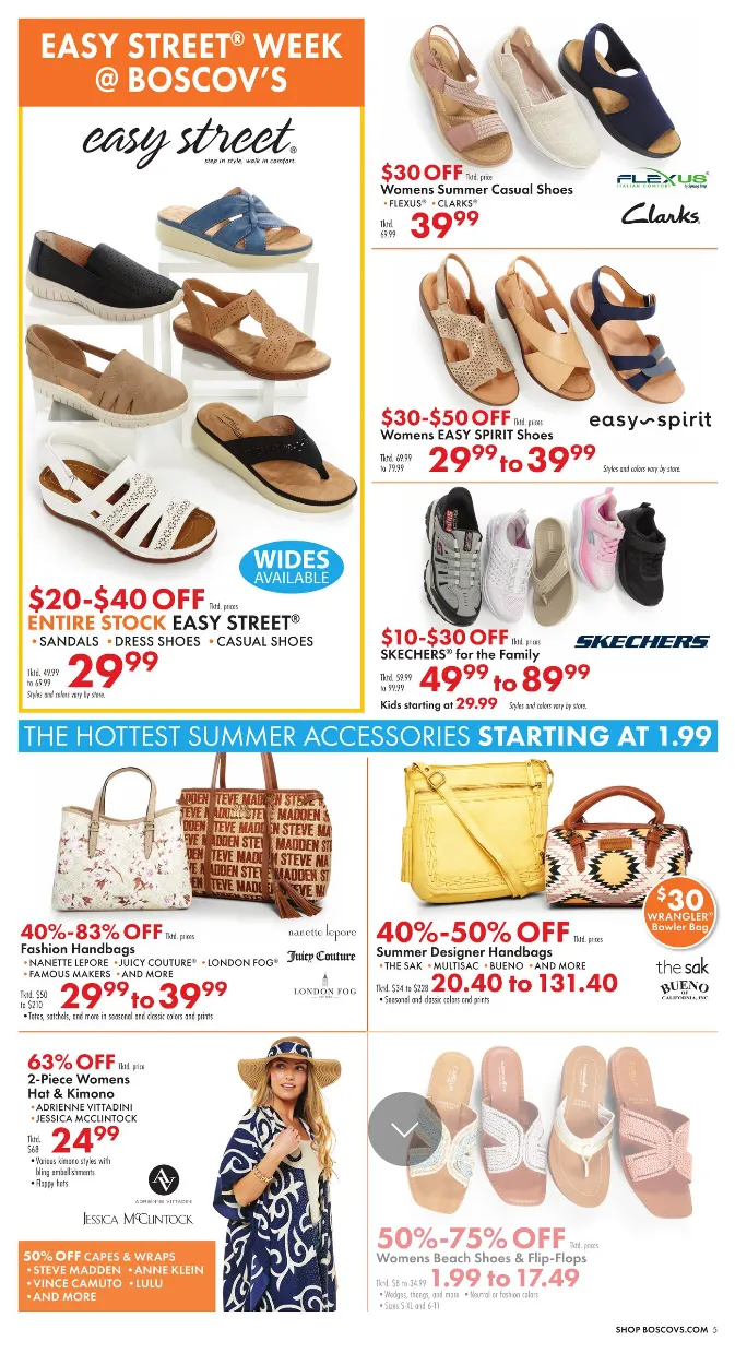 Weekly promotion  Boscov's  Sales spanning from May 28 to June 3 2026 - Page 5 for Catalogue 365