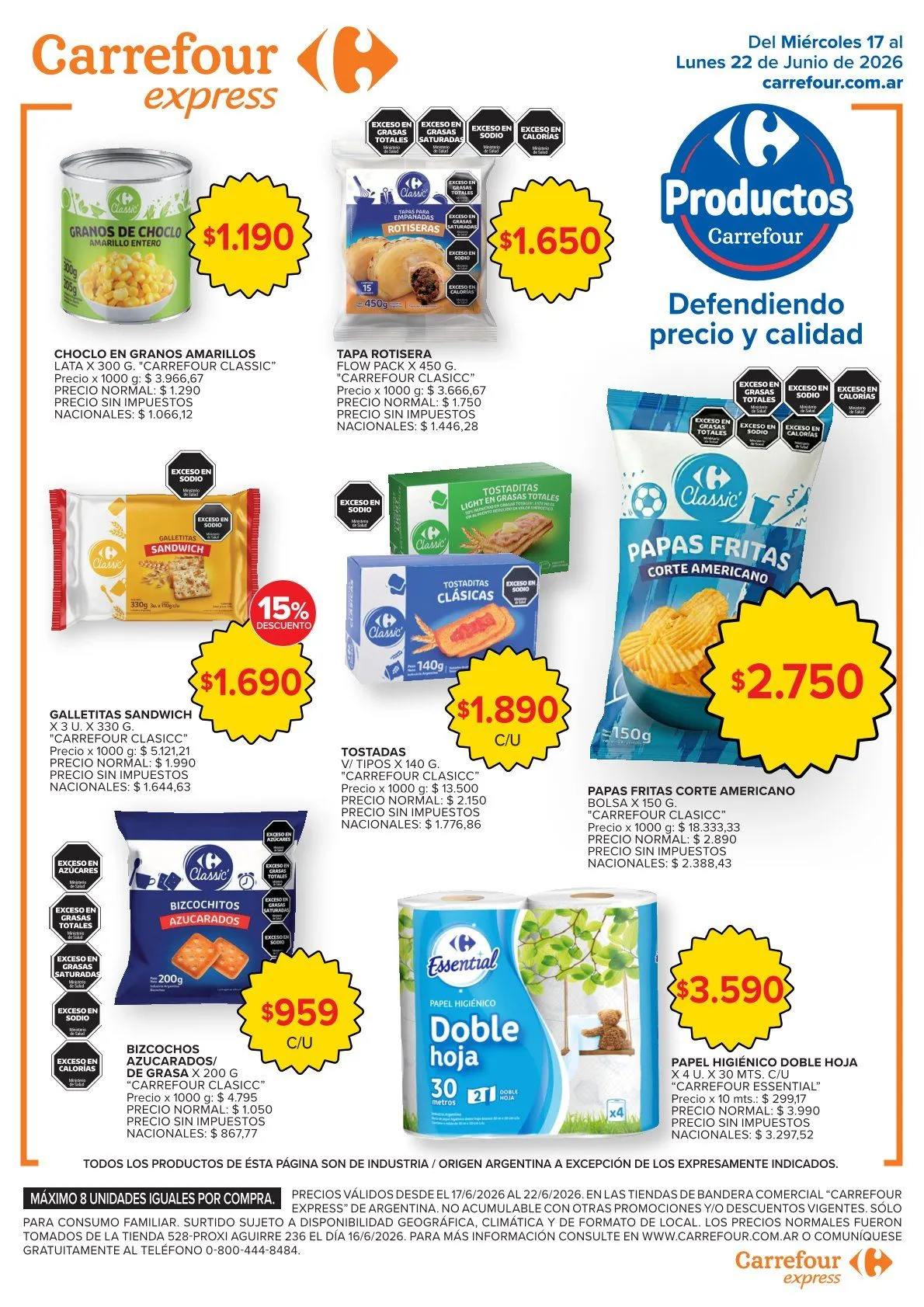 Ofertas de Carrefour Express Ofertas 17 de junio al 22 de junio 2026 - Página 5 del catálogo