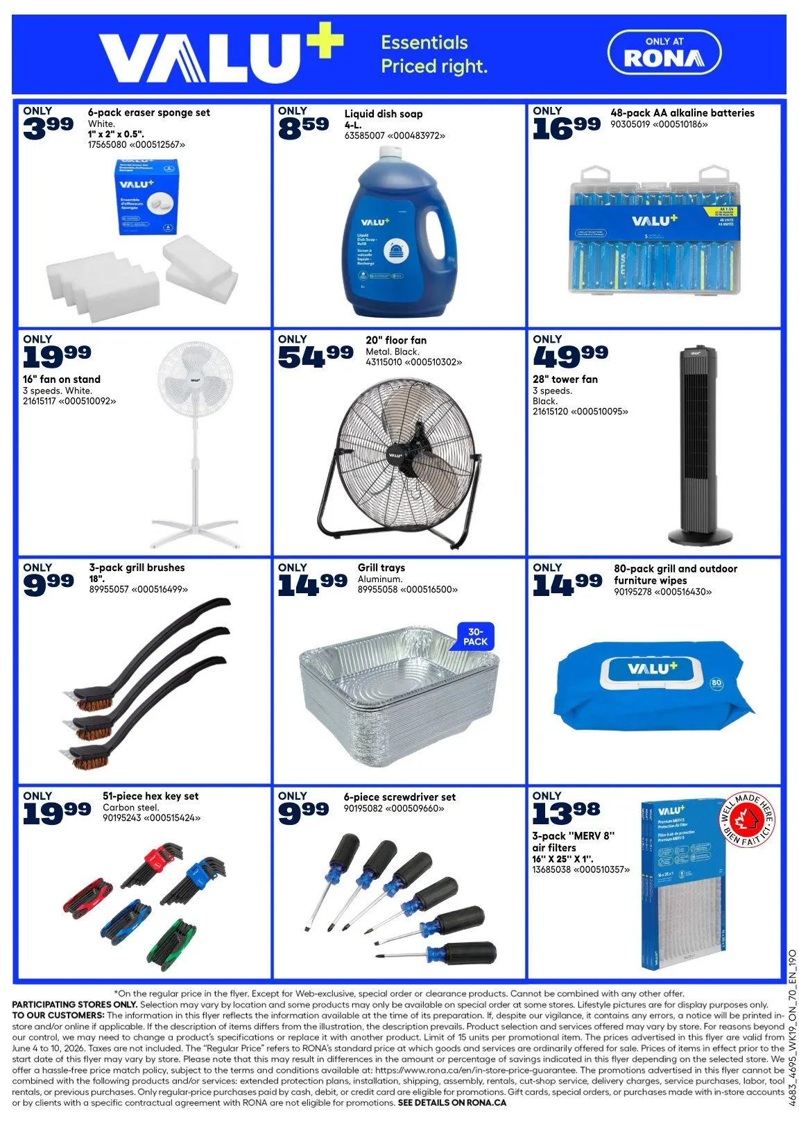 RONA Sales from June 4 to June 10 2026 - flyer page 5