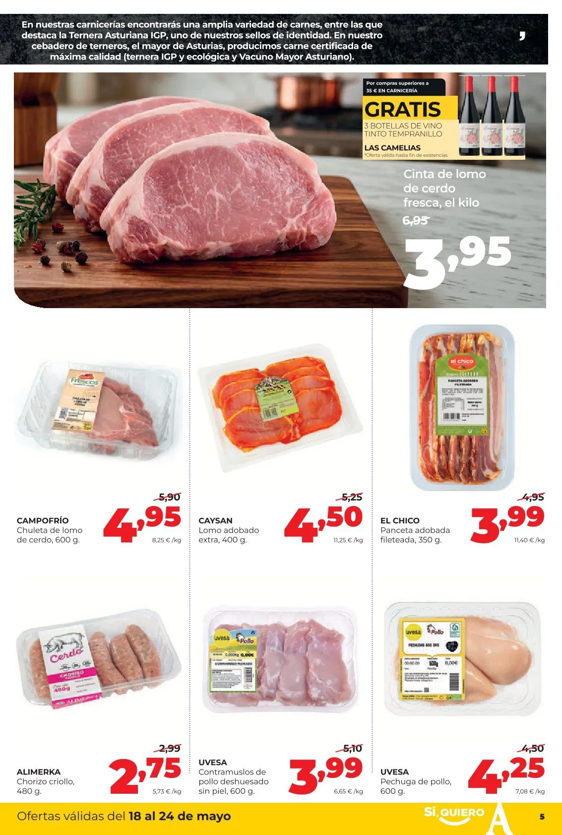 Catálogo de  Alimerka Ofertas 18 de mayo al 24 de mayo 2026 - Página 5
